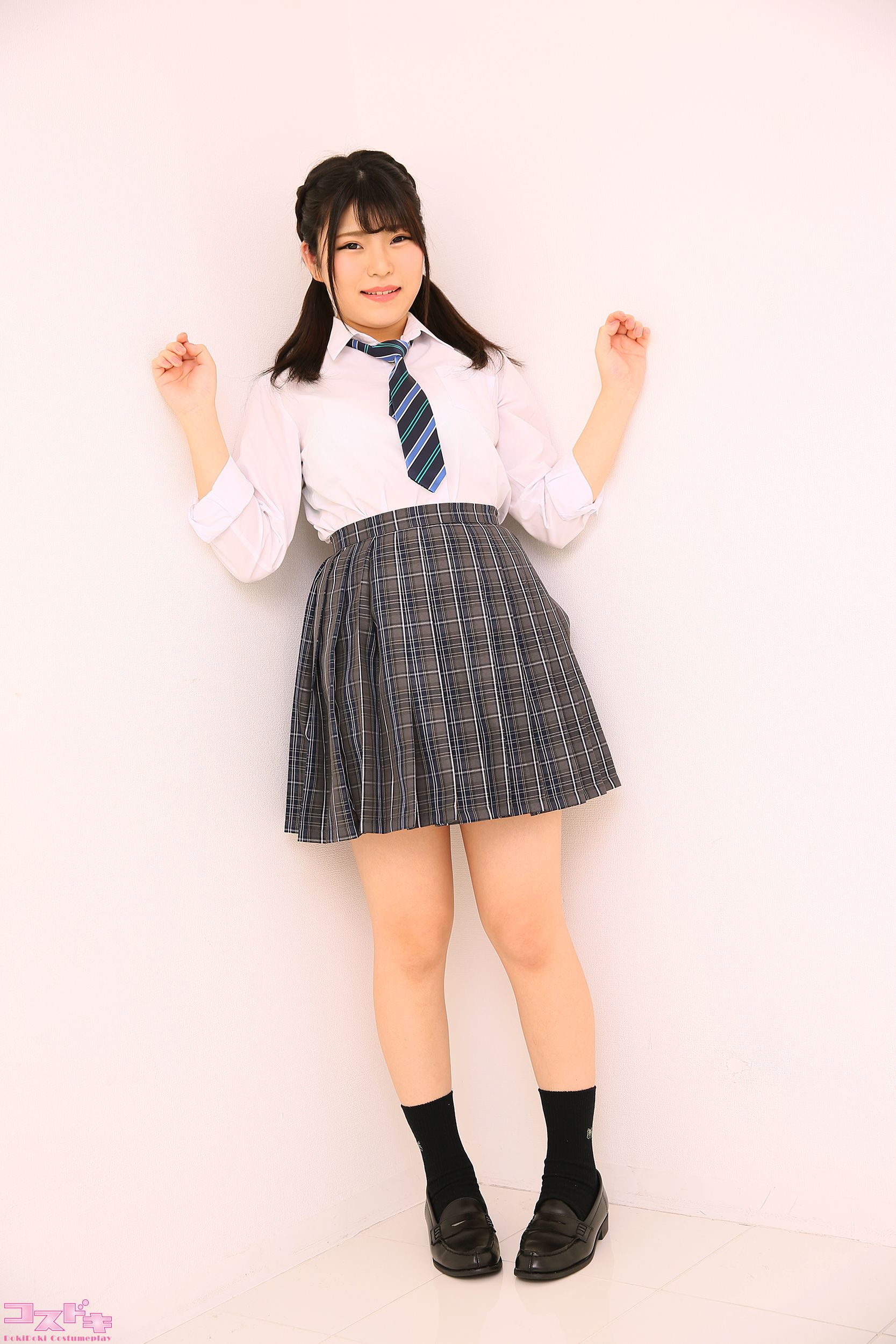 [Cosdoki] Yua Shirota 城田ゆあ shirotayua_pic_seifukutie1+2_第1张