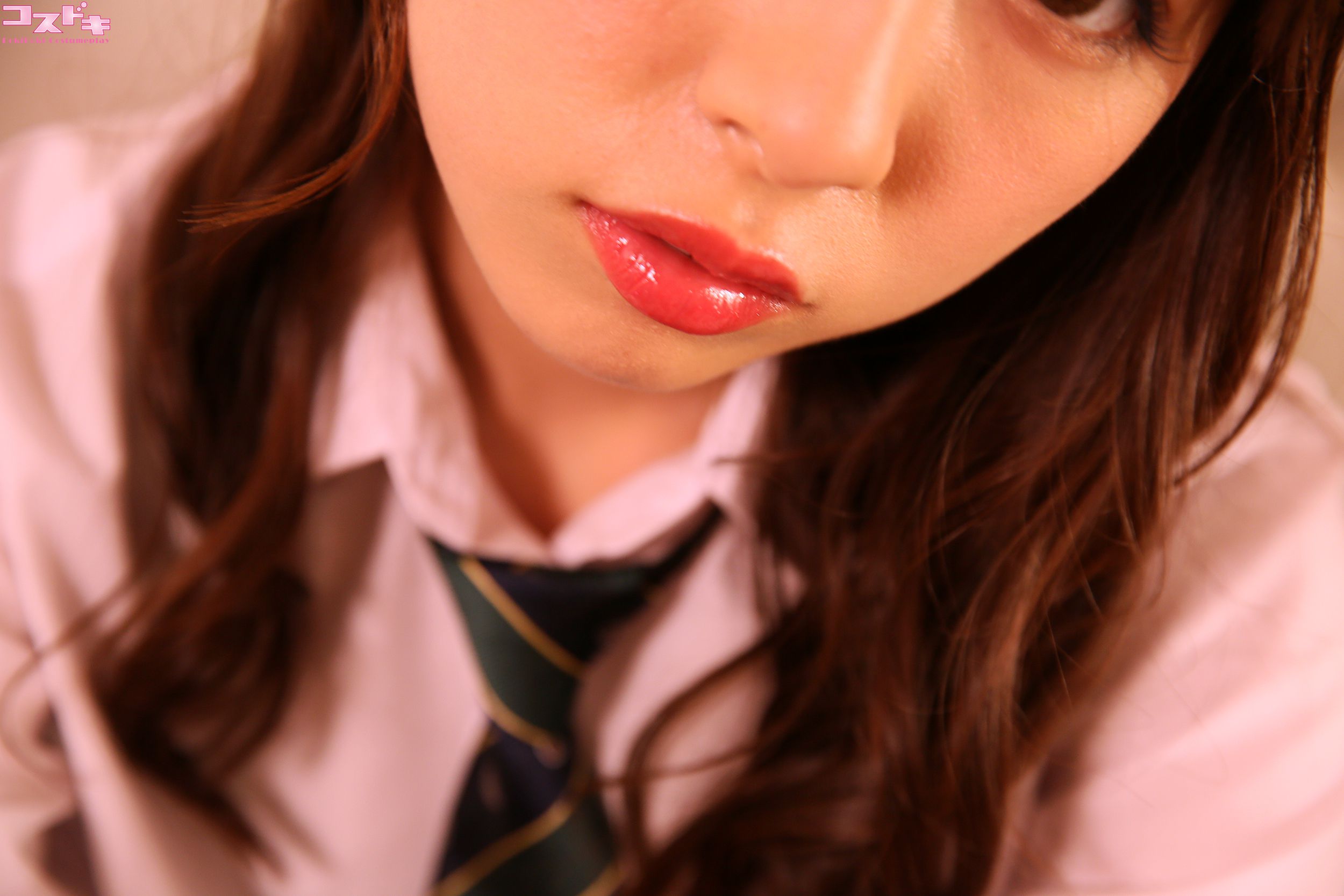 [Cosdoki] Rena Kuroi くろいれな kuroirena_pic_seifuku1_第4张