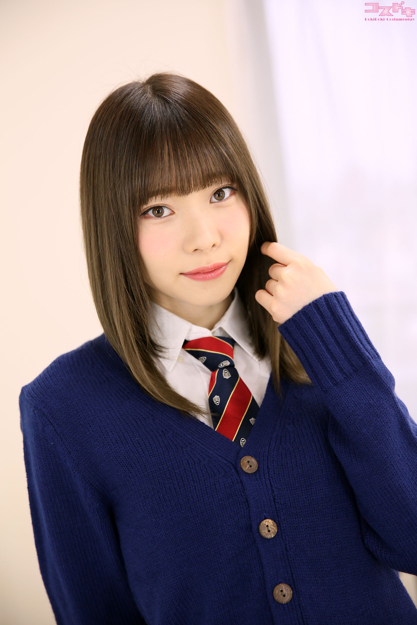 [Cosdoki] Arisa Takanashi 高梨有紗 takanashiarisa_pic_seifukucardigan1_第2张