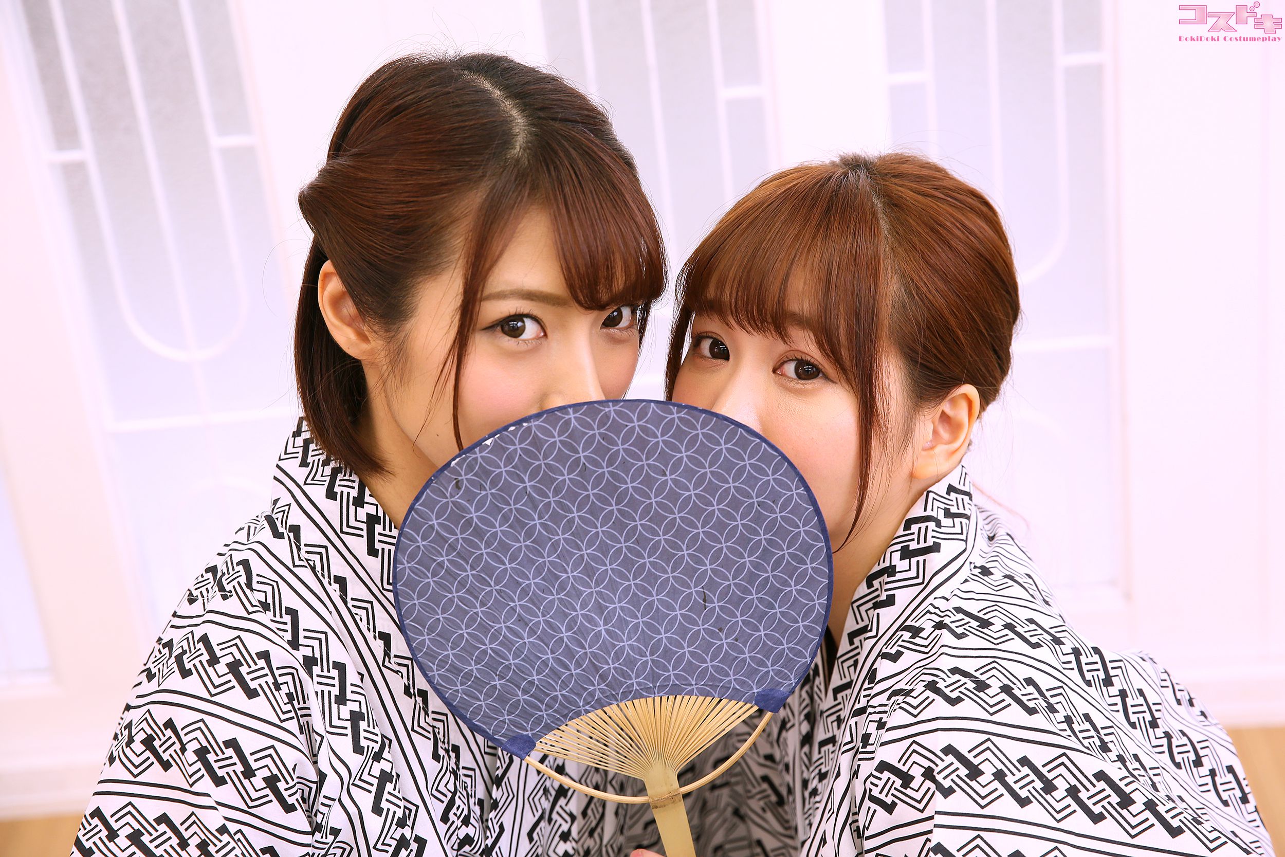 [Cosdoki] Yuri Shinomiya 篠宮ゆり x Miku Abeno 阿部乃みく abenoshinomiya_pic_yukata1_第3张