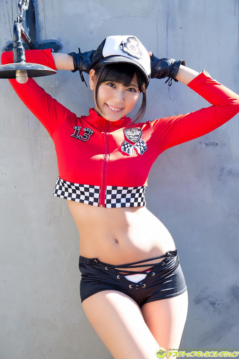 篠原冴美《爽やかな笑顔が眩しいマシュマロGカップ！》 [DGC]_第1张