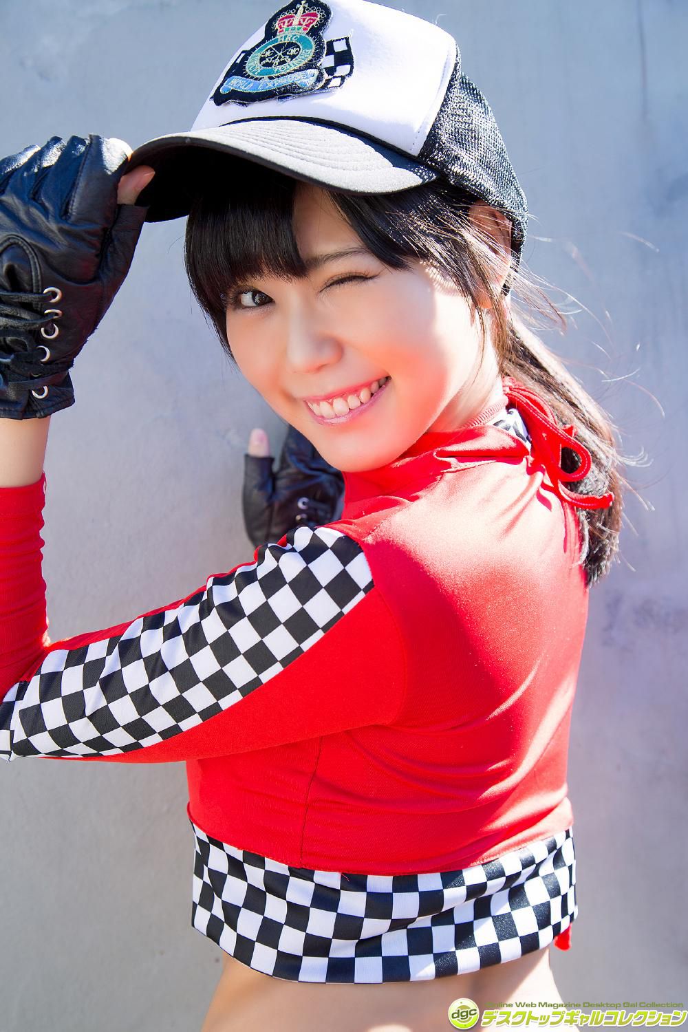 篠原冴美《爽やかな笑顔が眩しいマシュマロGカップ！》 [DGC]_第2张