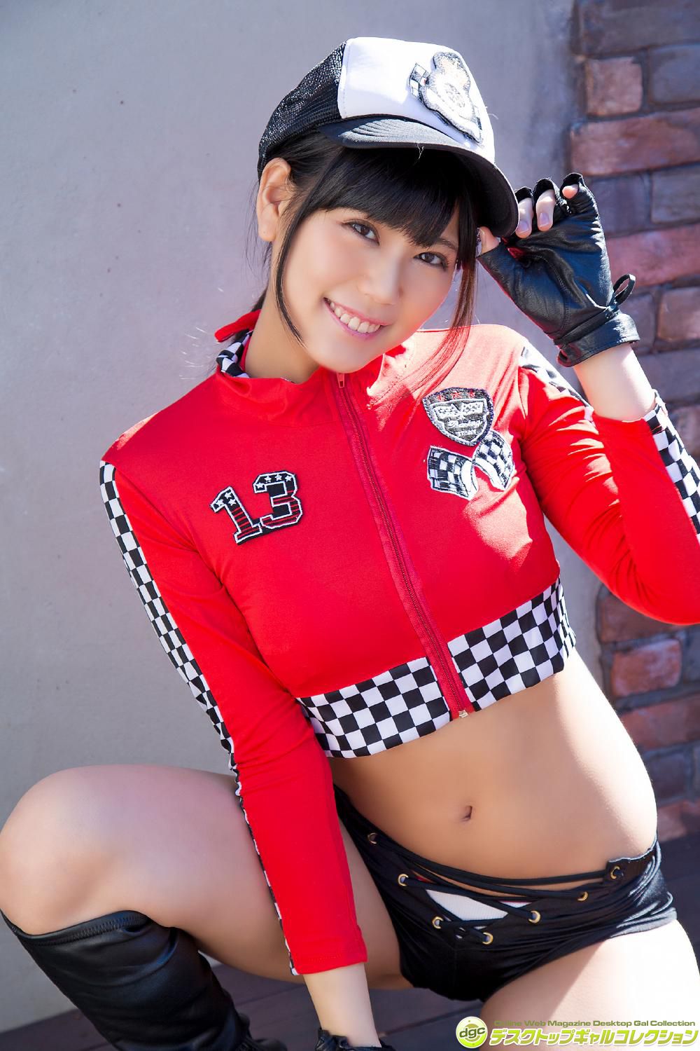 篠原冴美《爽やかな笑顔が眩しいマシュマロGカップ！》 [DGC]_第3张