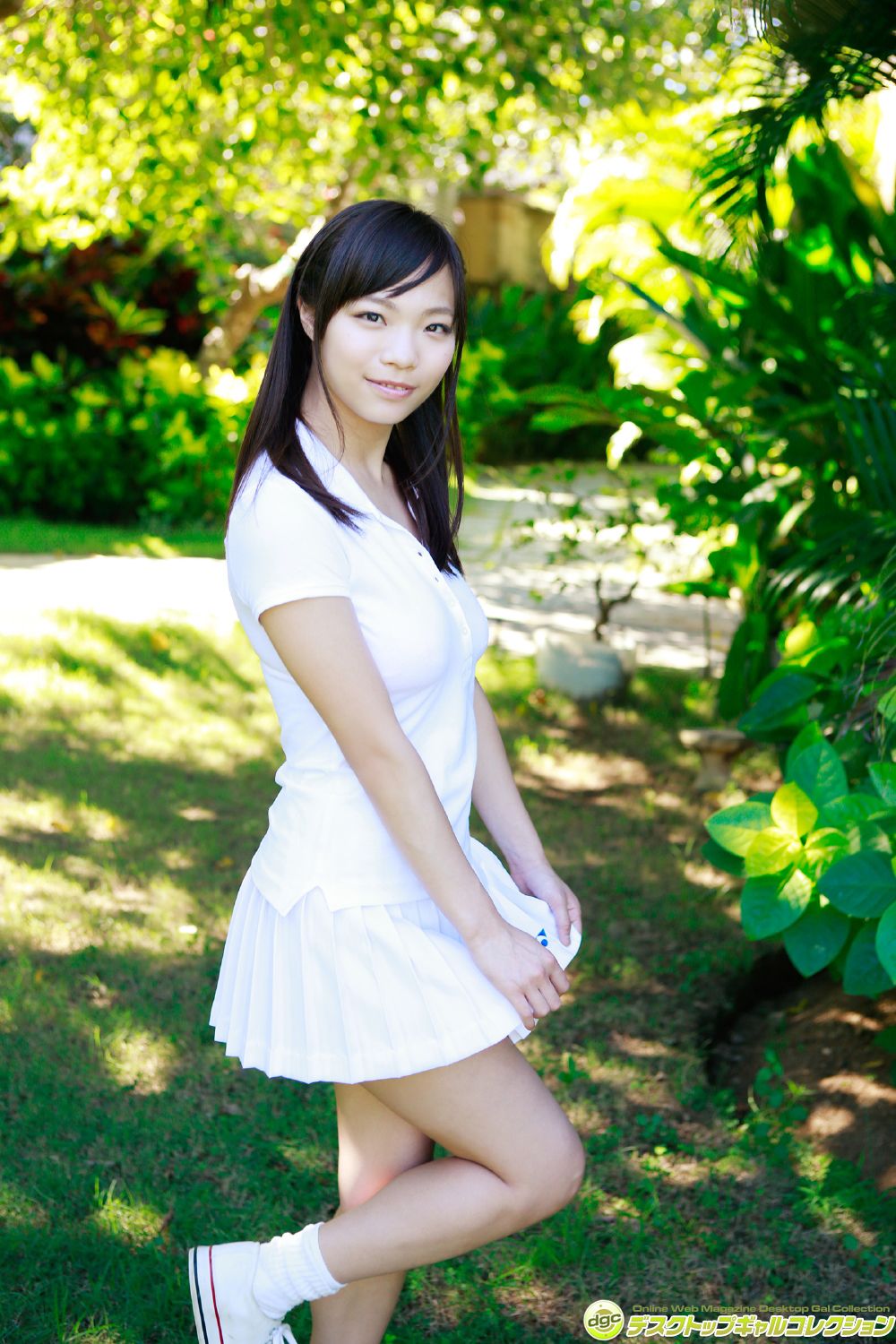 [DGC] 鷹羽澪 『バスト９９cm迫力満点のＩカップグラドル！』_第2张
