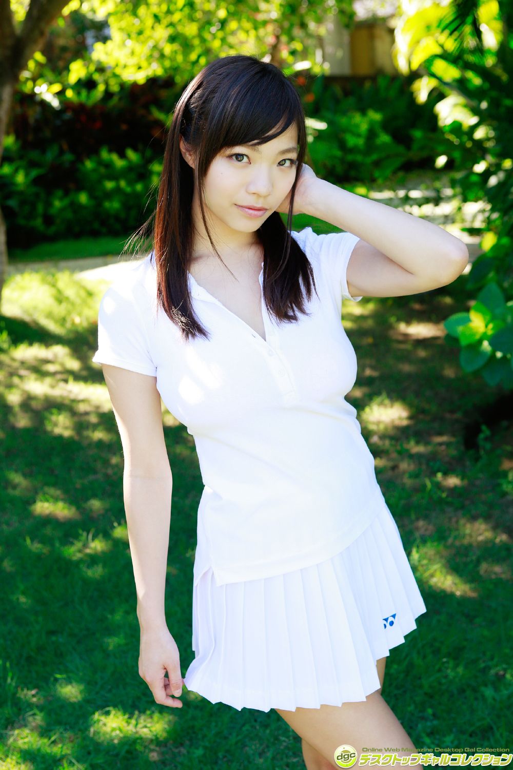 [DGC] 鷹羽澪 『バスト９９cm迫力満点のＩカップグラドル！』_第4张