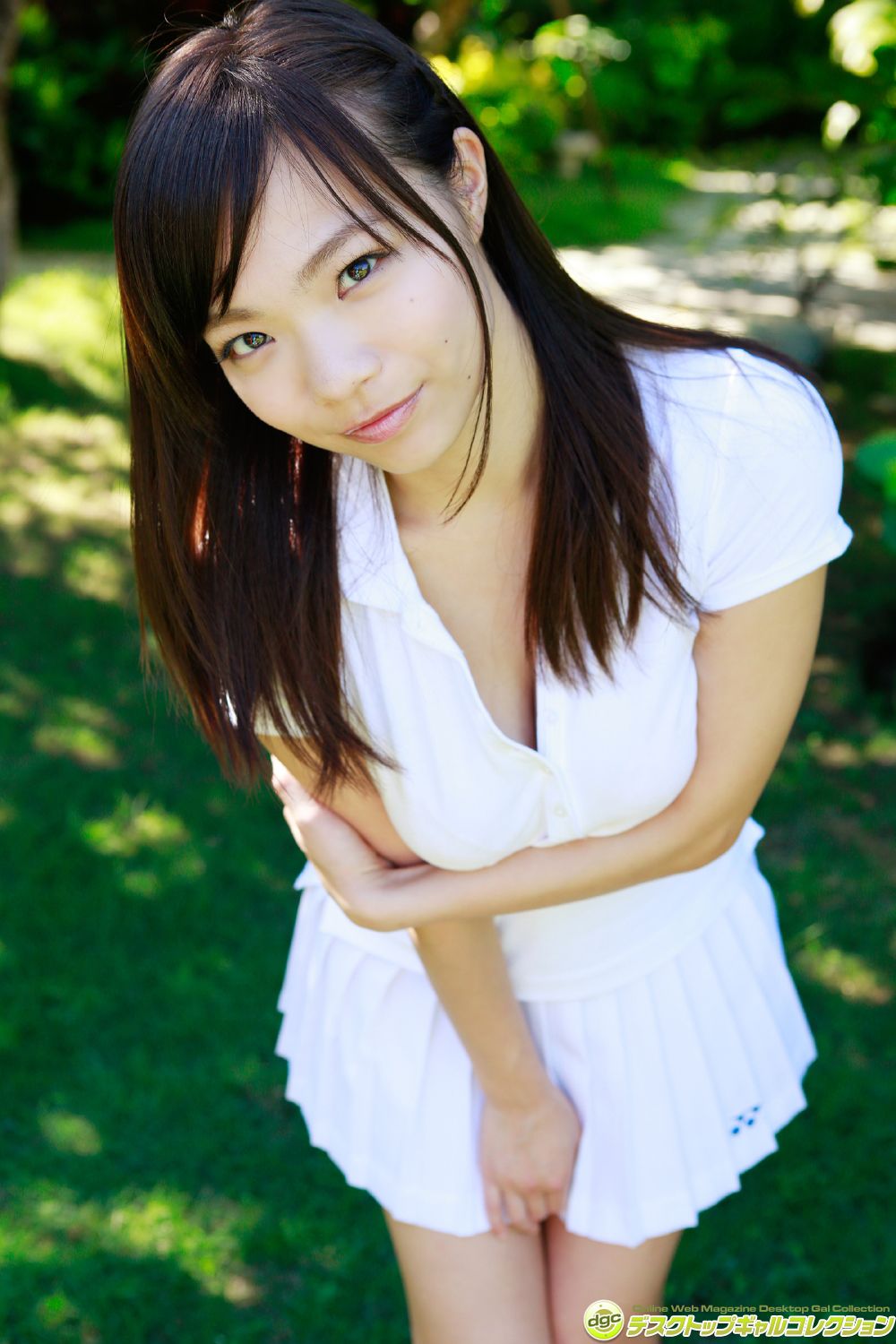 [DGC] 鷹羽澪 『バスト９９cm迫力満点のＩカップグラドル！』_第5张