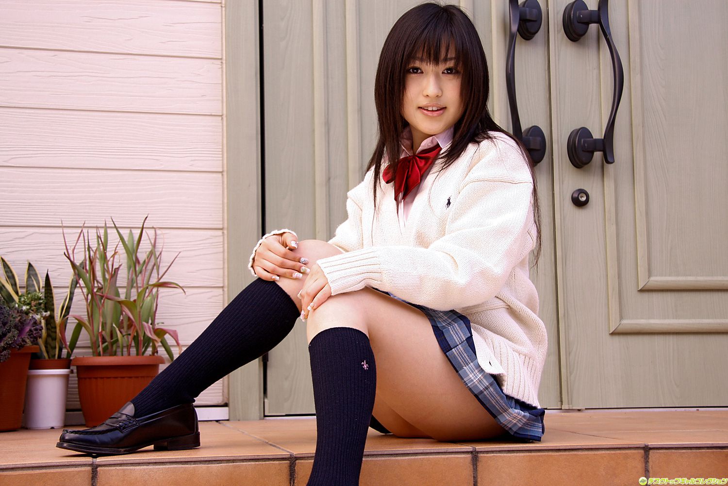 [DGC] NO.584 Hatsumi Yoshida 吉田初美 制服美少女天国_第1张