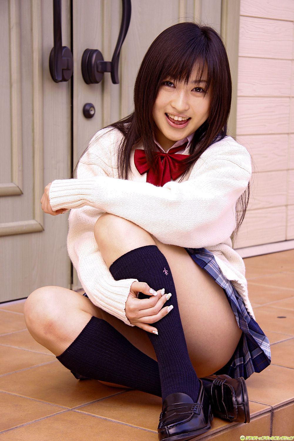 [DGC] NO.584 Hatsumi Yoshida 吉田初美 制服美少女天国_第4张