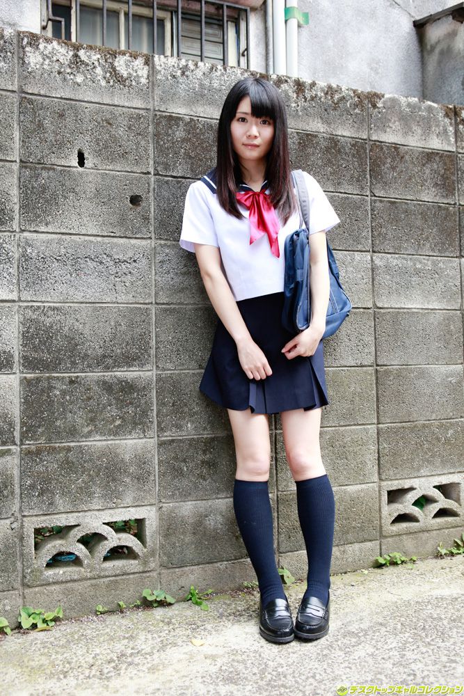 音无沙也加/音無さやか《制服が似合うロリ顔美少女の未成熟なカラダ》[DGC] NO.1046_第4张