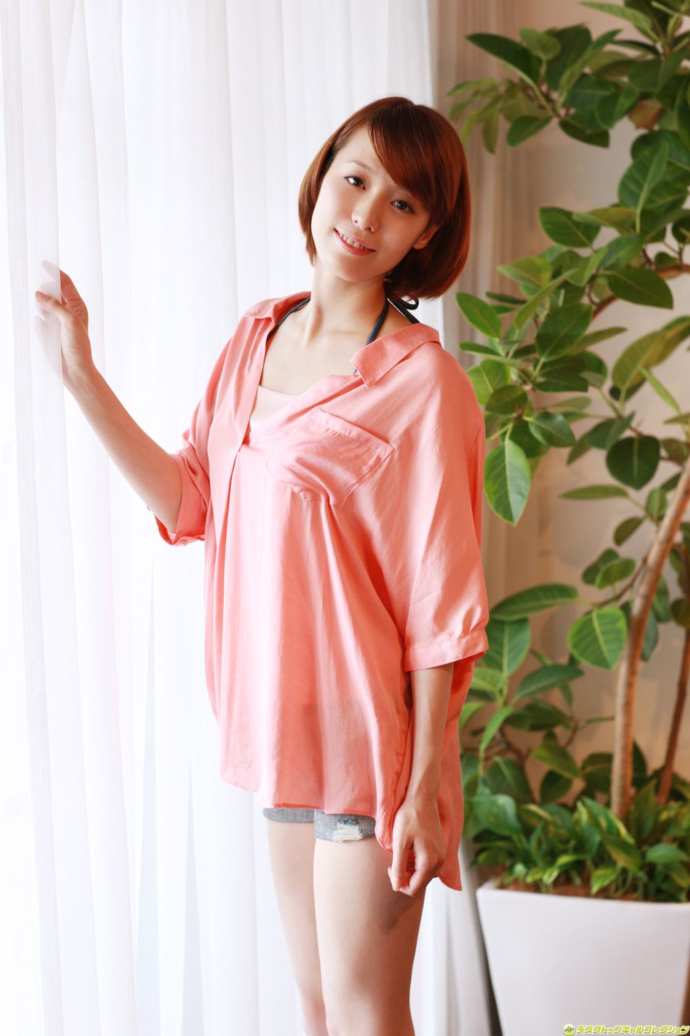 綱島恵里香《極上スレンダーお姉さんの生肌に急接近》 [DGC] NO.1054_第5张