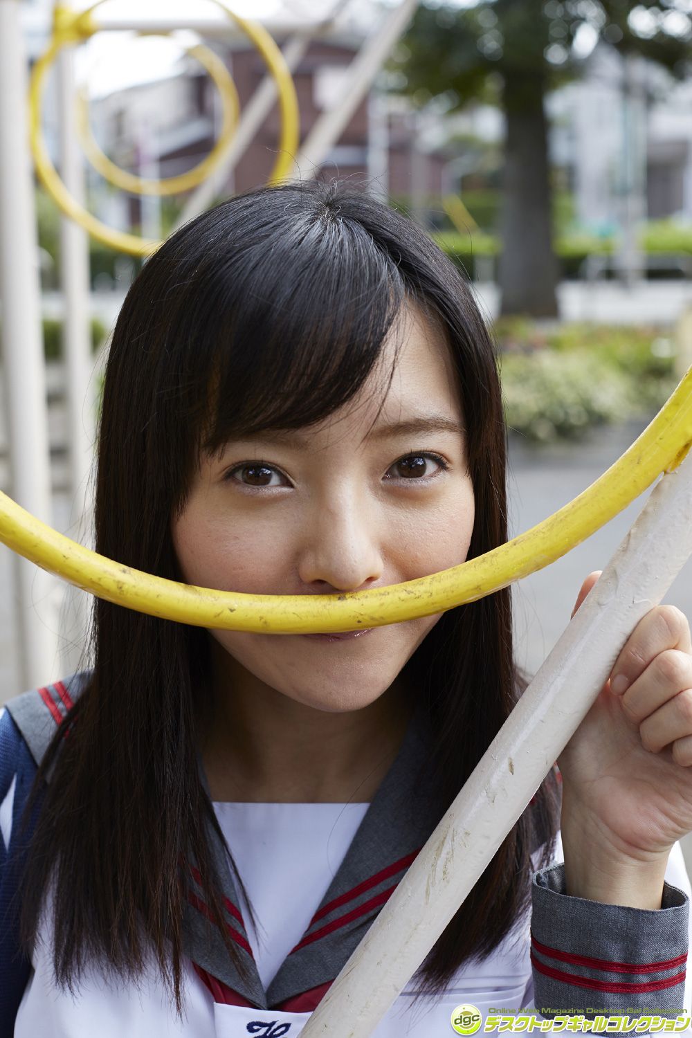 西永彩奈《人気のロリ系美少女が制服企画に再登場!》 [DGC] NO.1232_第2张