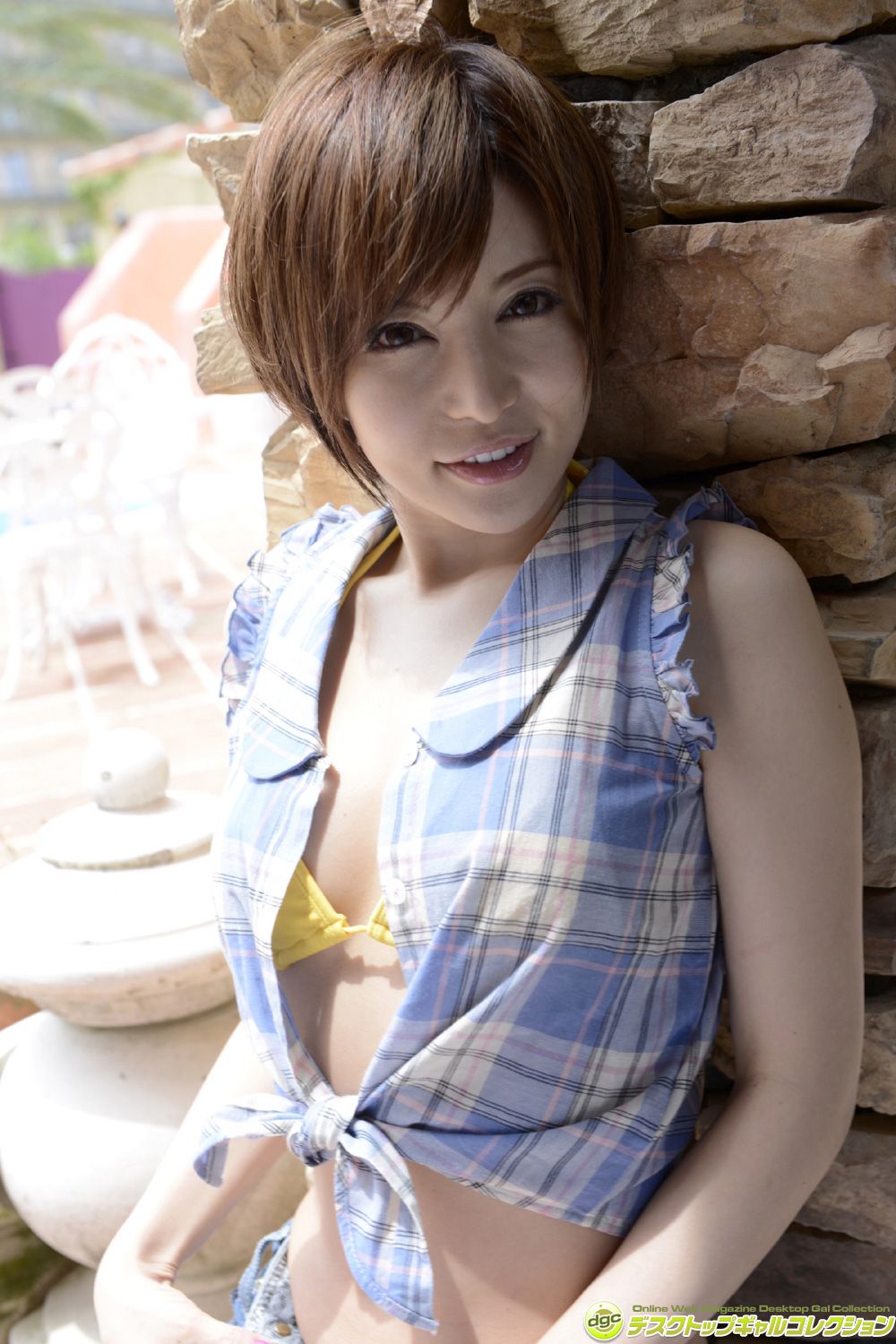 里美ゆりあ/里美尤利娅《ヘビー級のエロＢＯＤＹのエロお姉さん！》 [DGC] NO.1243_第4张