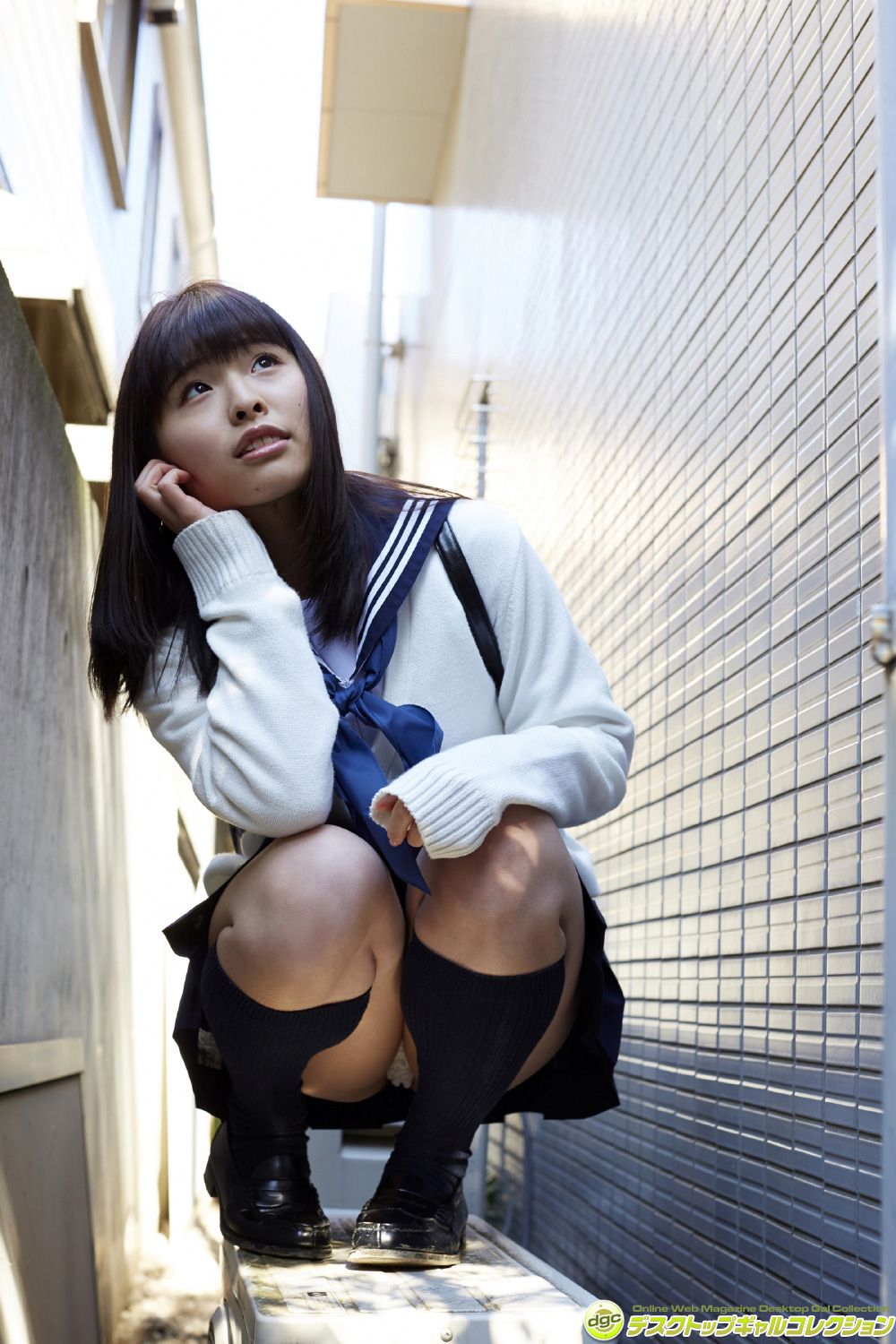 立花絵海莉《ベビーフェイスに似合わぬプルプルＧカップ》 [DGC] NO.1250_第3张