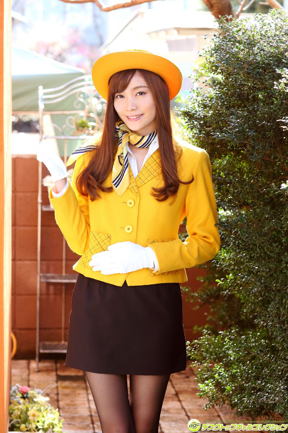 橋本真帆《スレンダーボディに透き通るような白い肌!》 [DGC] NO.1252_第1张