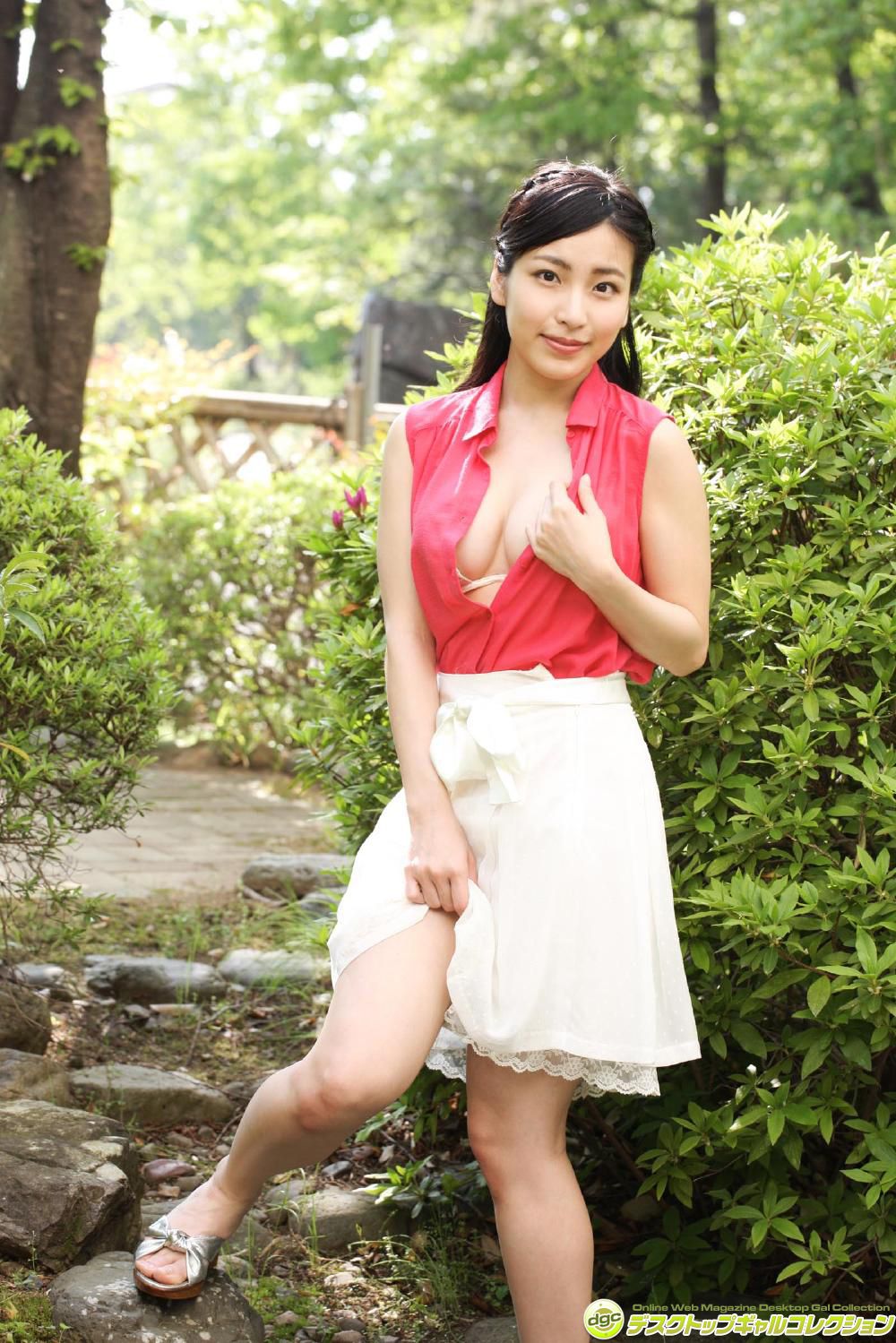 唐沢りん/唐泽铃《上品な雰囲気を奏でる彼女は空手の有段者!》  [DGC] 2017.02_第1张