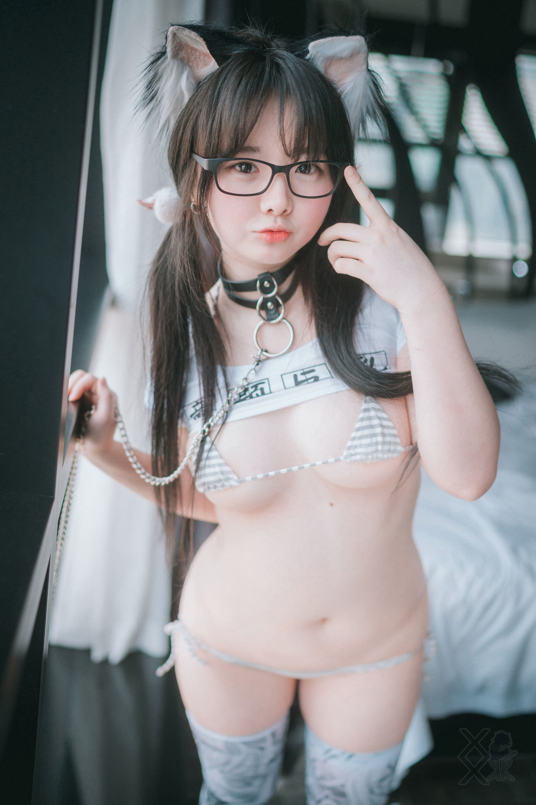 [DJAWA]  Aya - Tamed Wolfgirl 写真套图_第3张