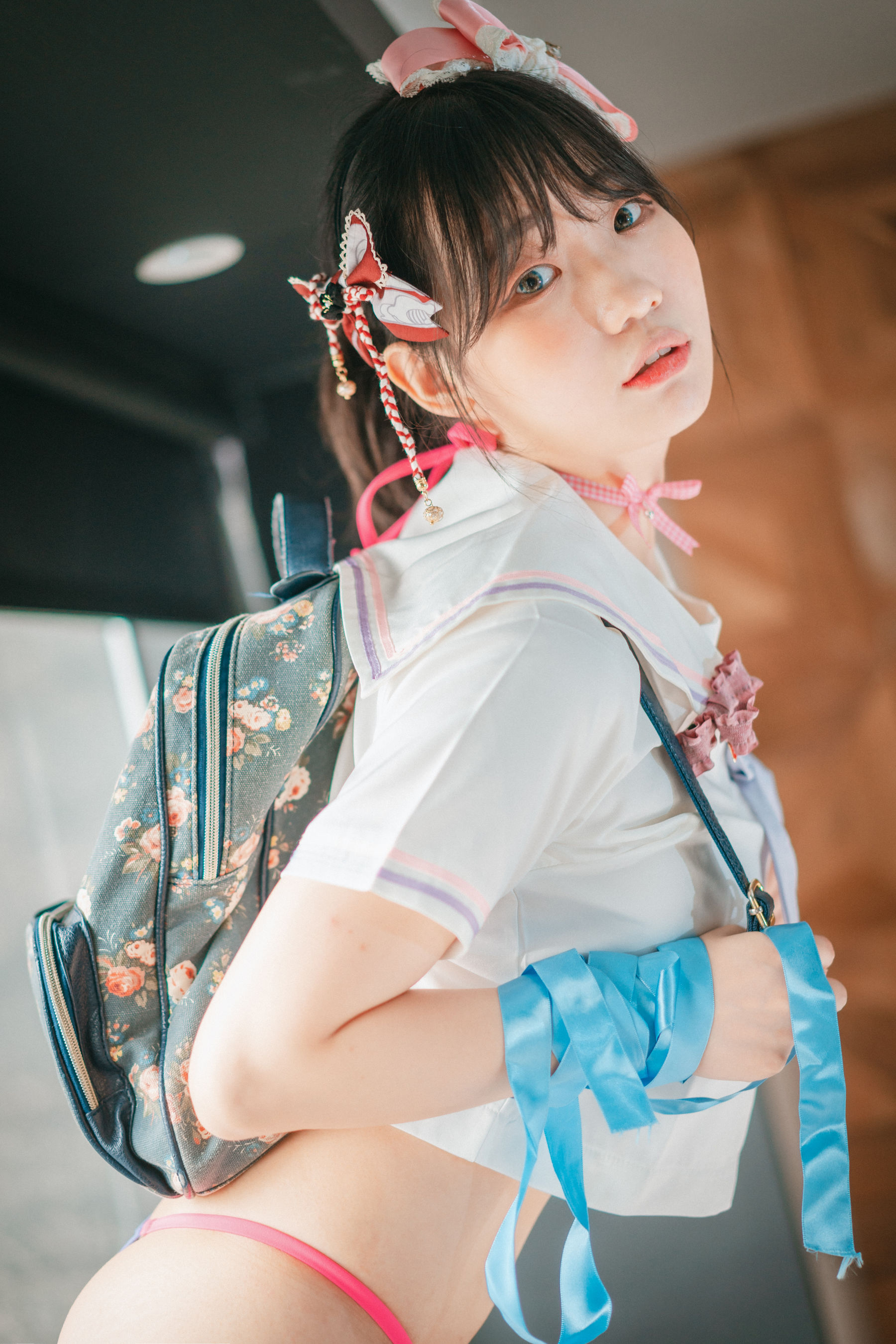 [DJAWA]  Mimmi - Mochilero en Violeta 写真套图_第4张