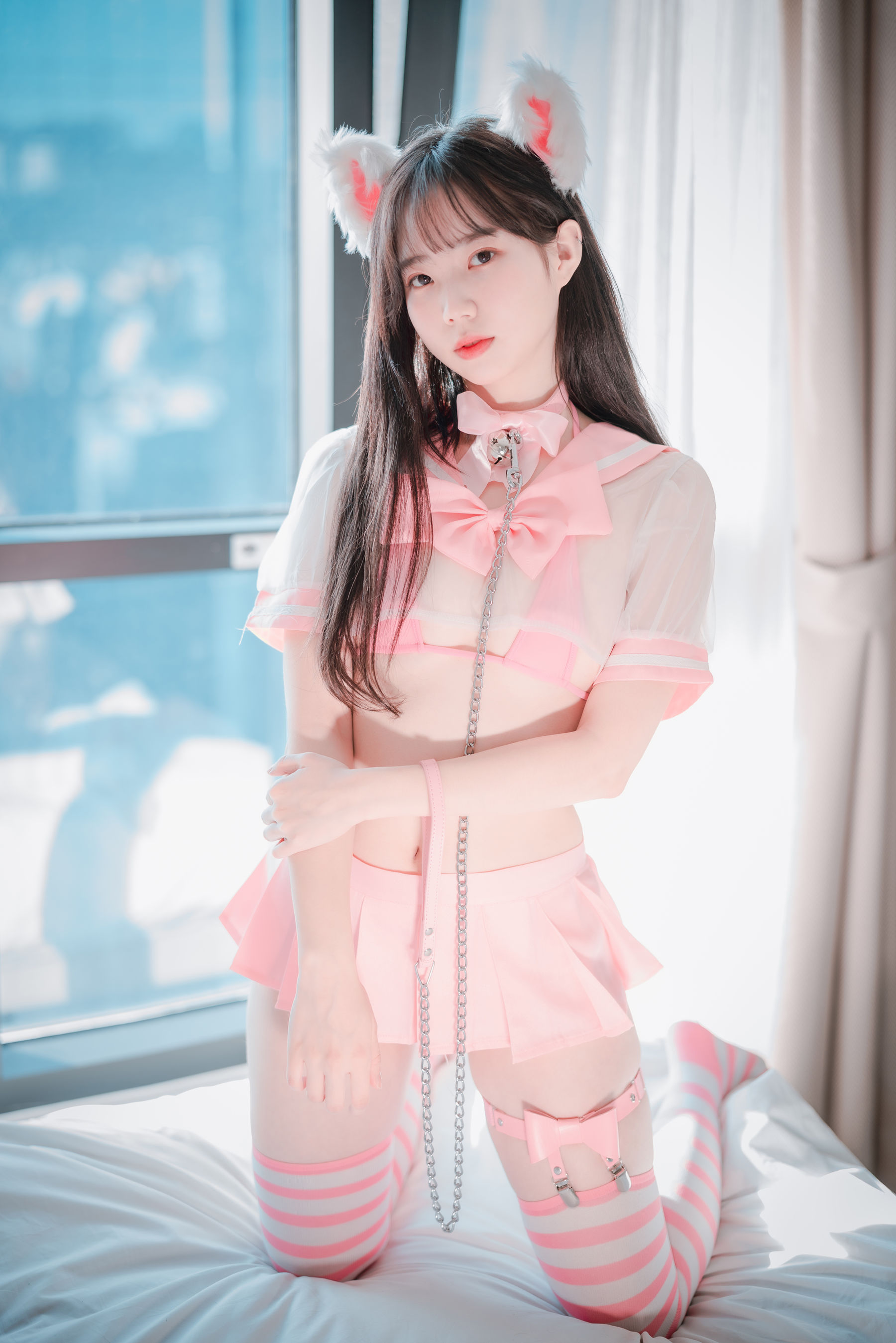 [DJAWA]  MyuA - Catgirl in Pink_第2张