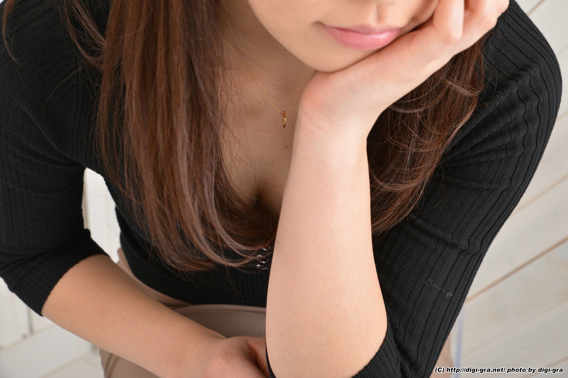 倉内まりや 黑丝套裙诱惑 Set05 [Digi-Graデジグラ]_第2张