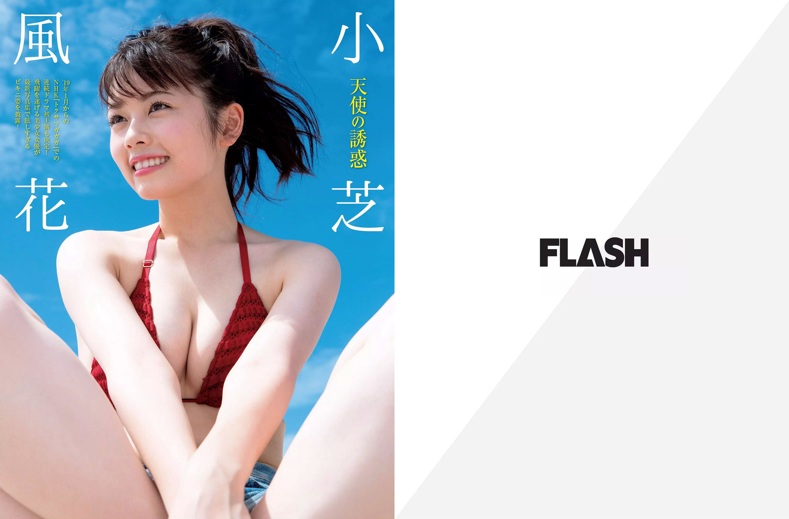 [FLASH] 2019.01.01 筧美和子 小芝風花 中丸シオン_第2张
