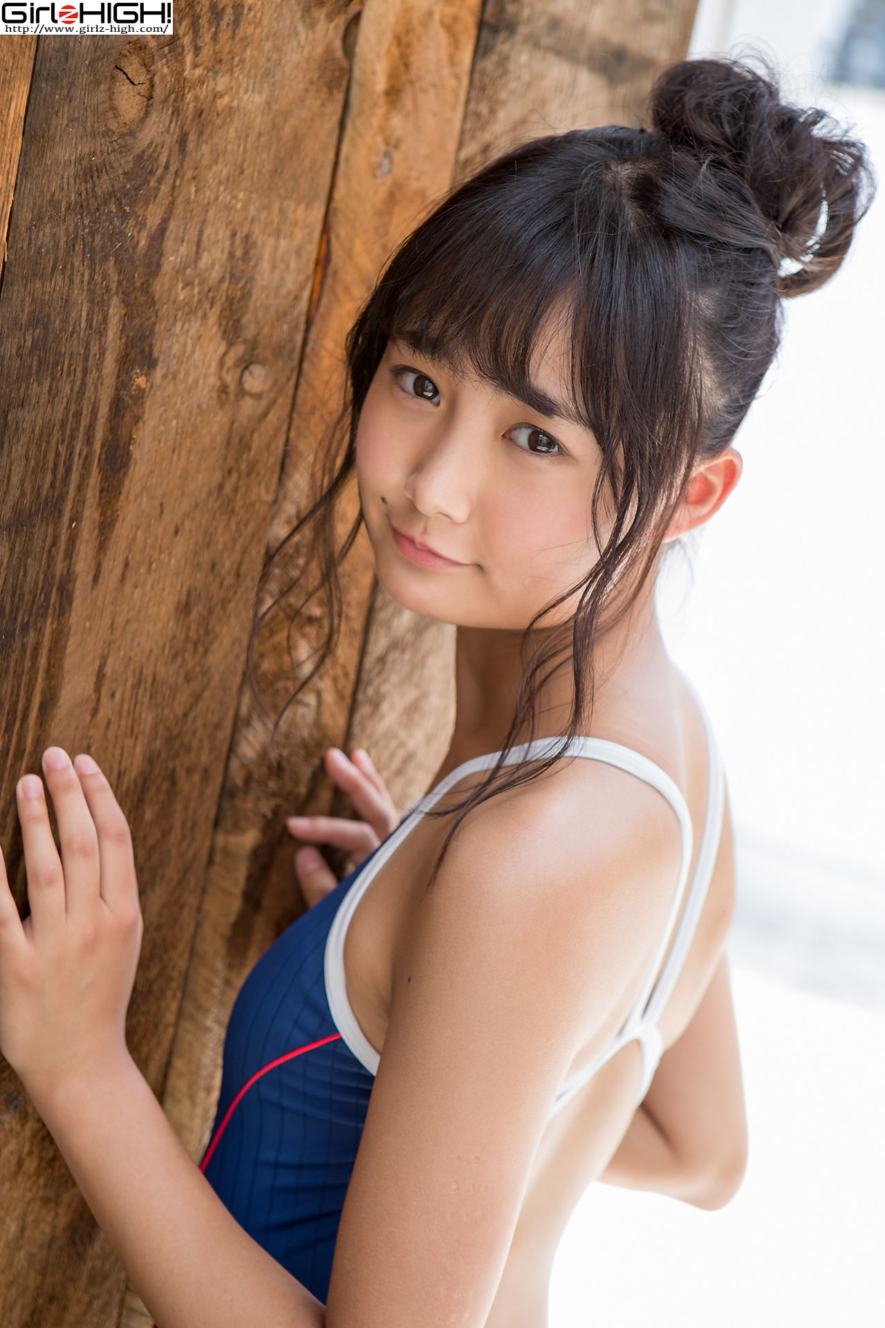 西野花恋《ニーハイコレクション》競泳水着 [Girlz-High]_第5张