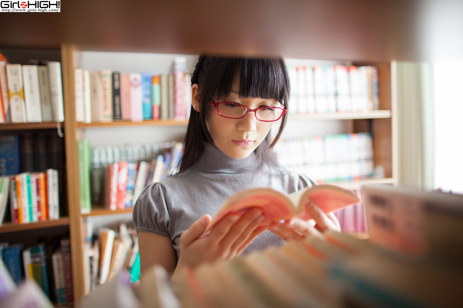 [Girlz-High] Eri Kitami 北见えり - 淑女眼镜妹 - buno_027_002_第3张