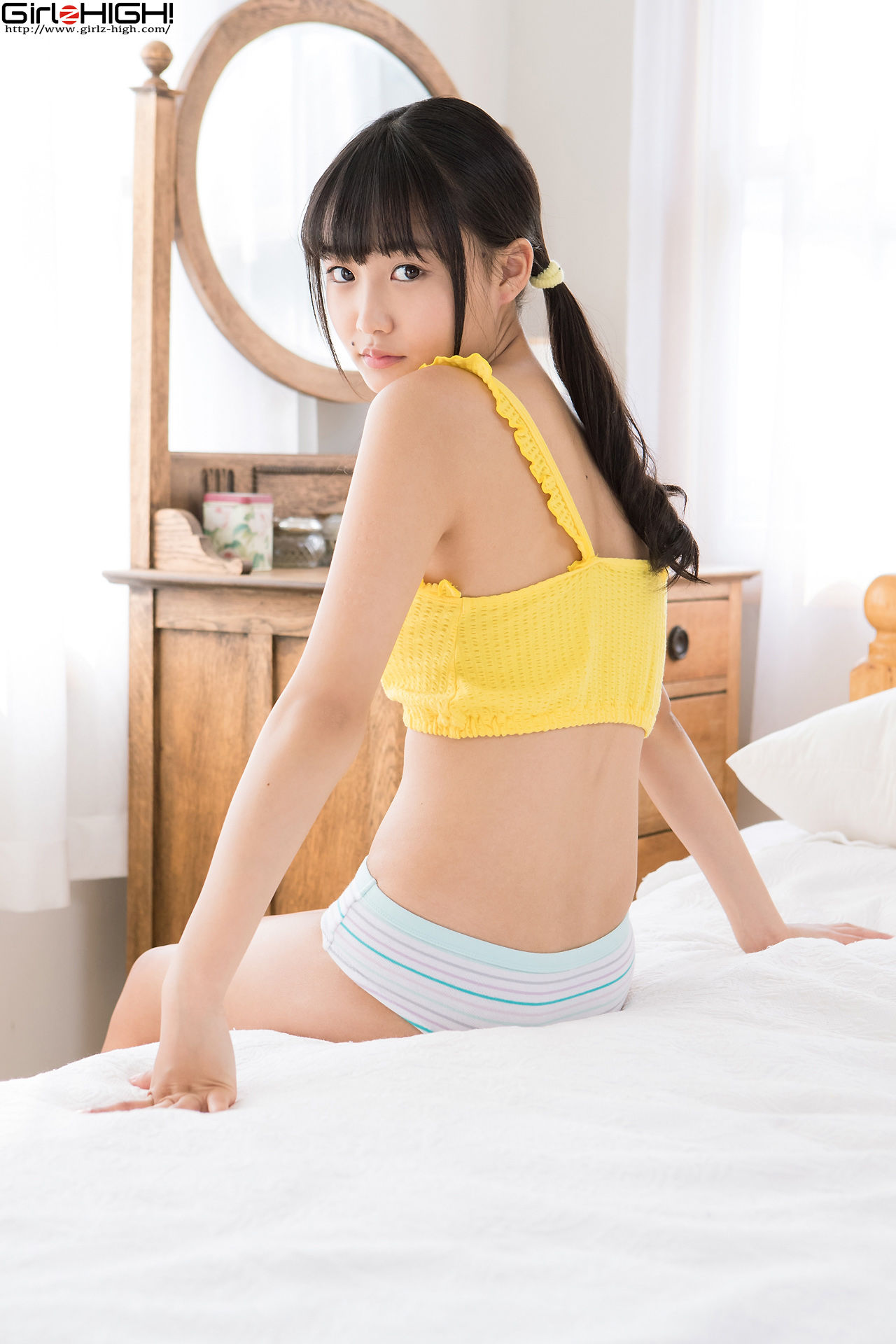 西野花恋《美少女学園》部屋着 [Girlz-High]_第1张