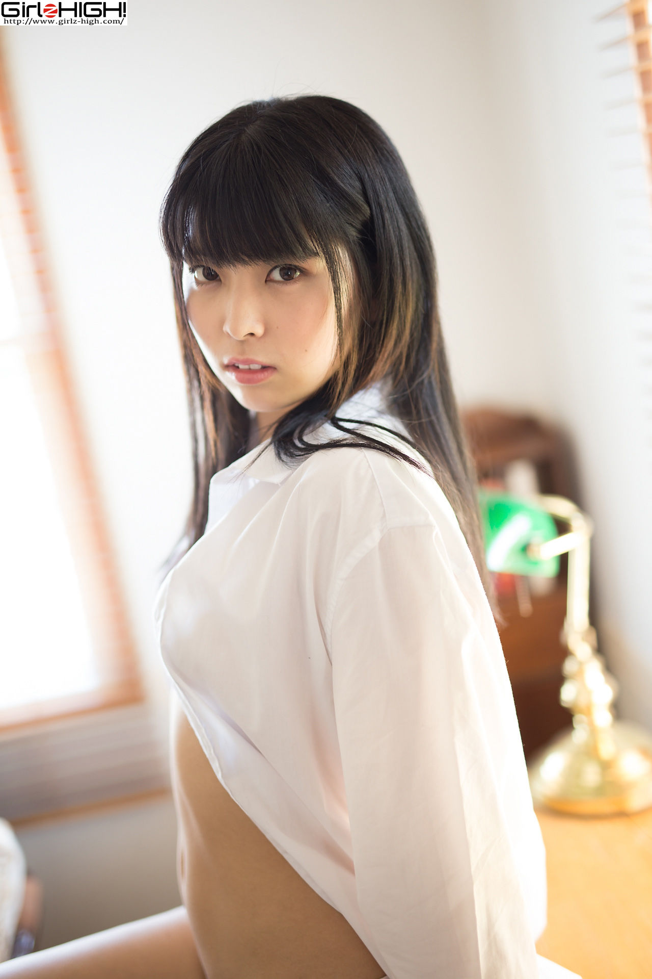 望月みはる《はじめまして》Ｙシャツ [Girlz-High]_第3张