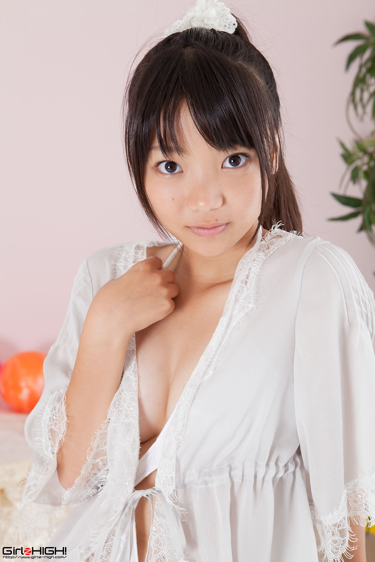 [Girlz-High] 西浜ふうか - 薄纱美少女 Special Gravure (STAGE1) 3.4_第4张