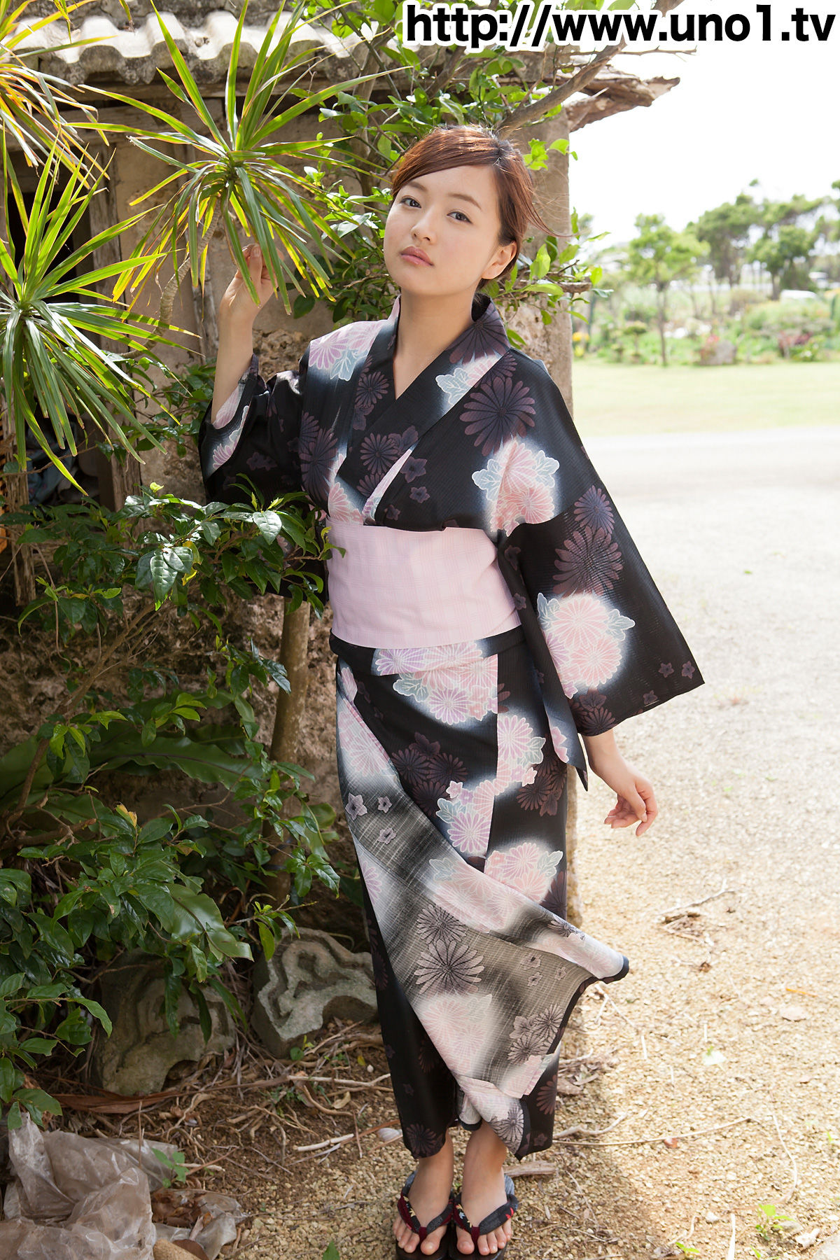 [Girlz-High] Mayumi Yamanaka 山中真由美 - 和服诱惑 - bgyu_002_005_第2张