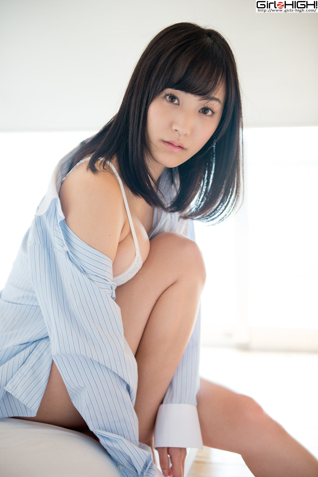 浜田由梨《イケナイことしようよ》ワイシャツビキニ [Girlz-High]_第3张