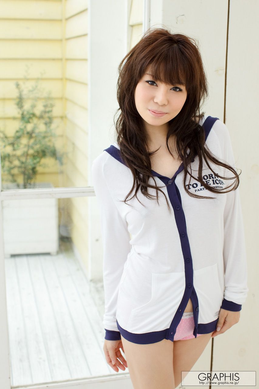 夏原カレン/夏原可怜 [Graphis] First Gravure 初脱ぎ娘_第1张