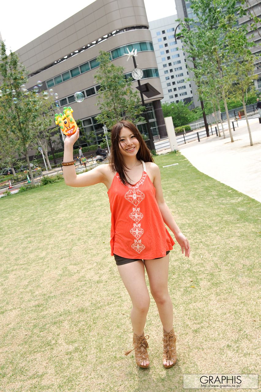 市川まほ/市川真帆 [Graphis] First Gravure 初脱ぎ娘_第4张