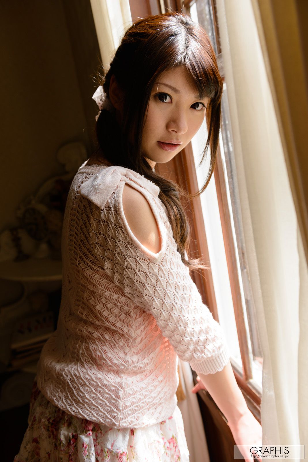 绪川里绪/緒川りお [Graphis] First Gravure 初脱ぎ娘_第5张