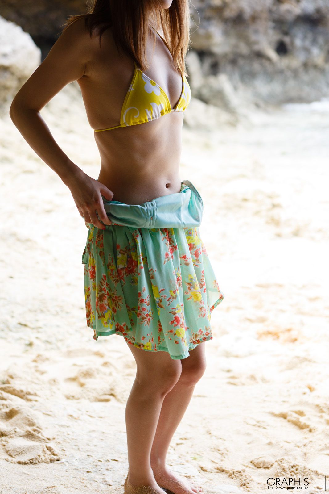 望月かのん/望月花音/白石マリエ [Graphis] First Gravure 初脱ぎ娘_第4张