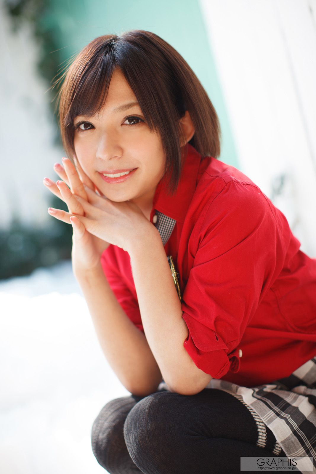 成海うるみ/成海丽(広瀬りりあ) [Graphis] First Gravure 初脱ぎ娘_第1张