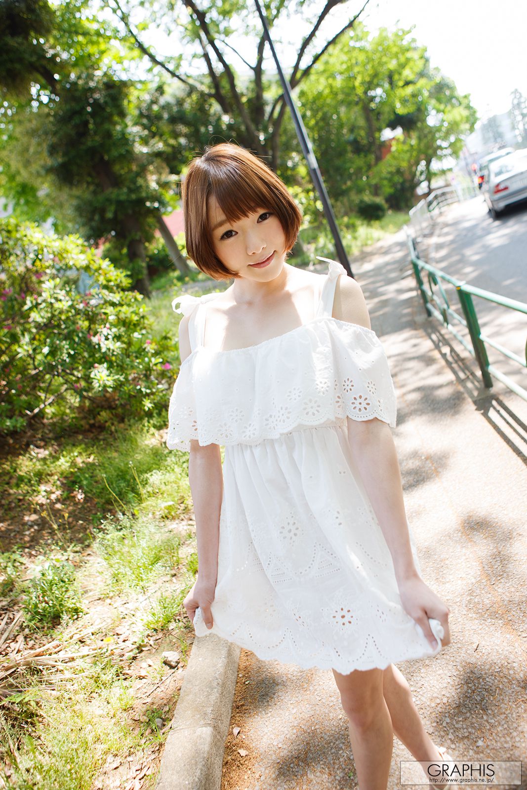 涼川絢音/凉川绚音 [Graphis] First Gravure 初脱ぎ娘_第5张