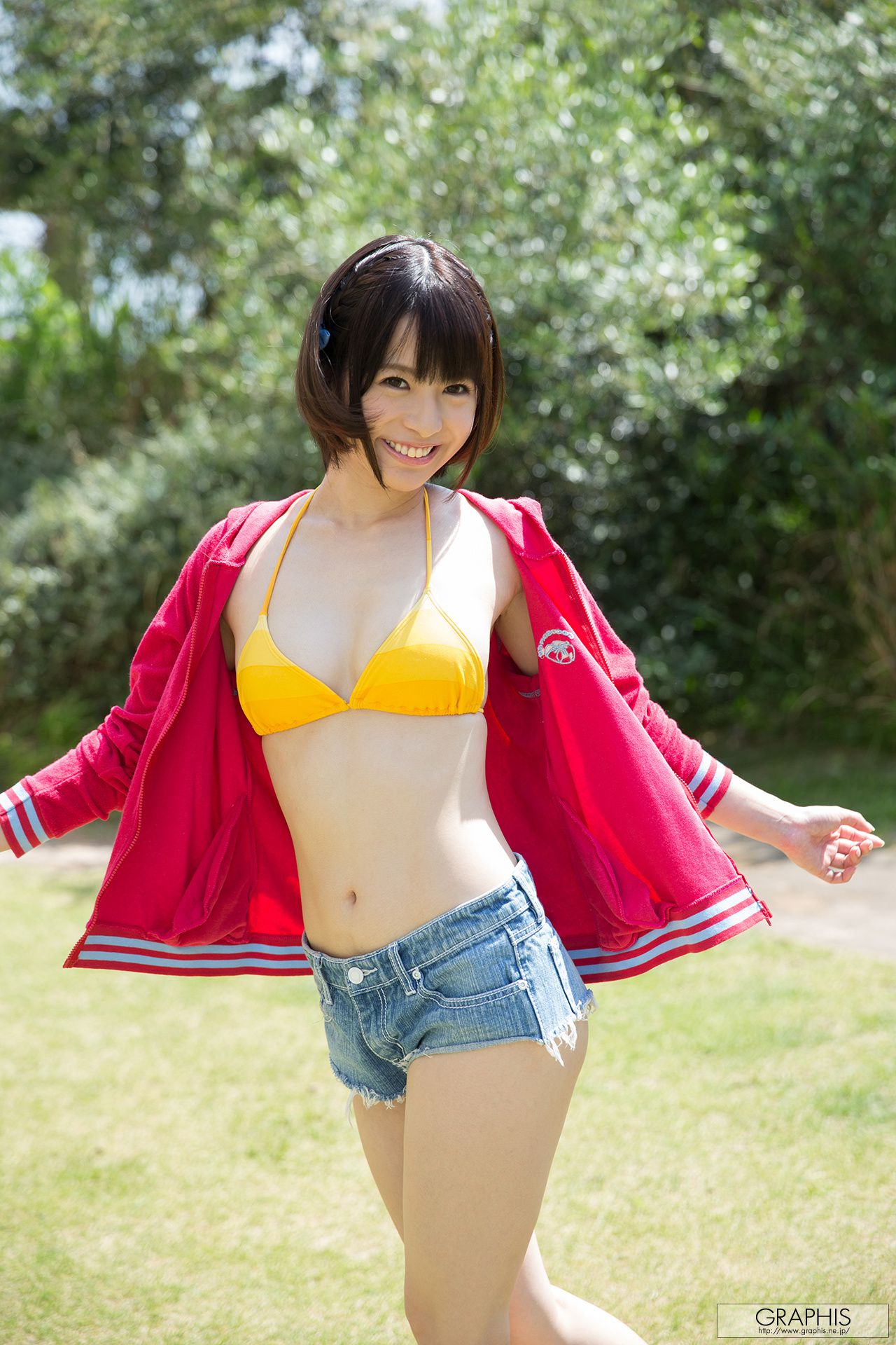 Nagakura Sena 永倉せな/永仓濑奈 [Graphis] First Gravure 初脫ぎ娘_第2张