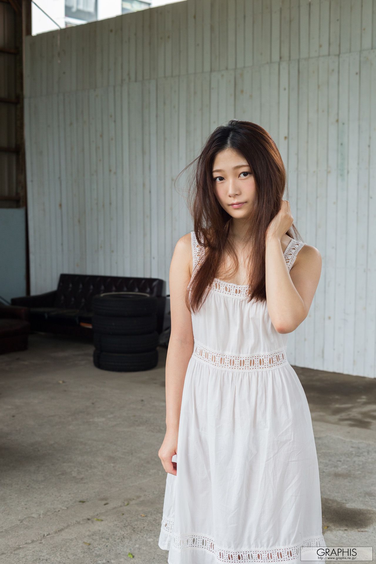 Kasumi Haruka 香澄はるか/香澄遥 [Graphis] First Gravure 初脫ぎ娘_第4张