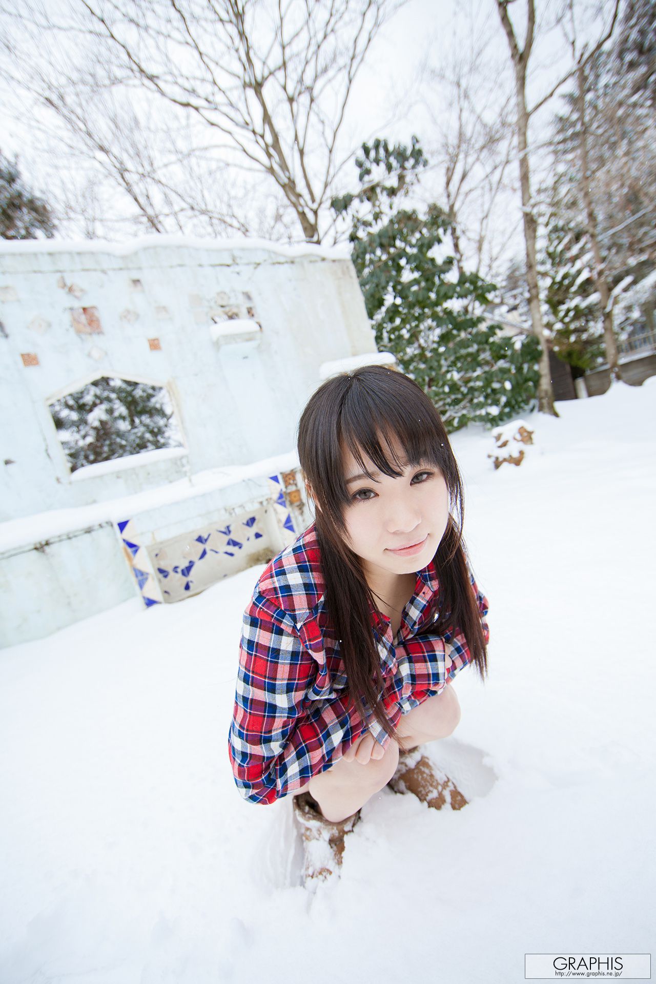 Yuzu Kitagawa 北川ゆず/北川柚子 [Graphis] First Gravure 初脫ぎ娘_第1张