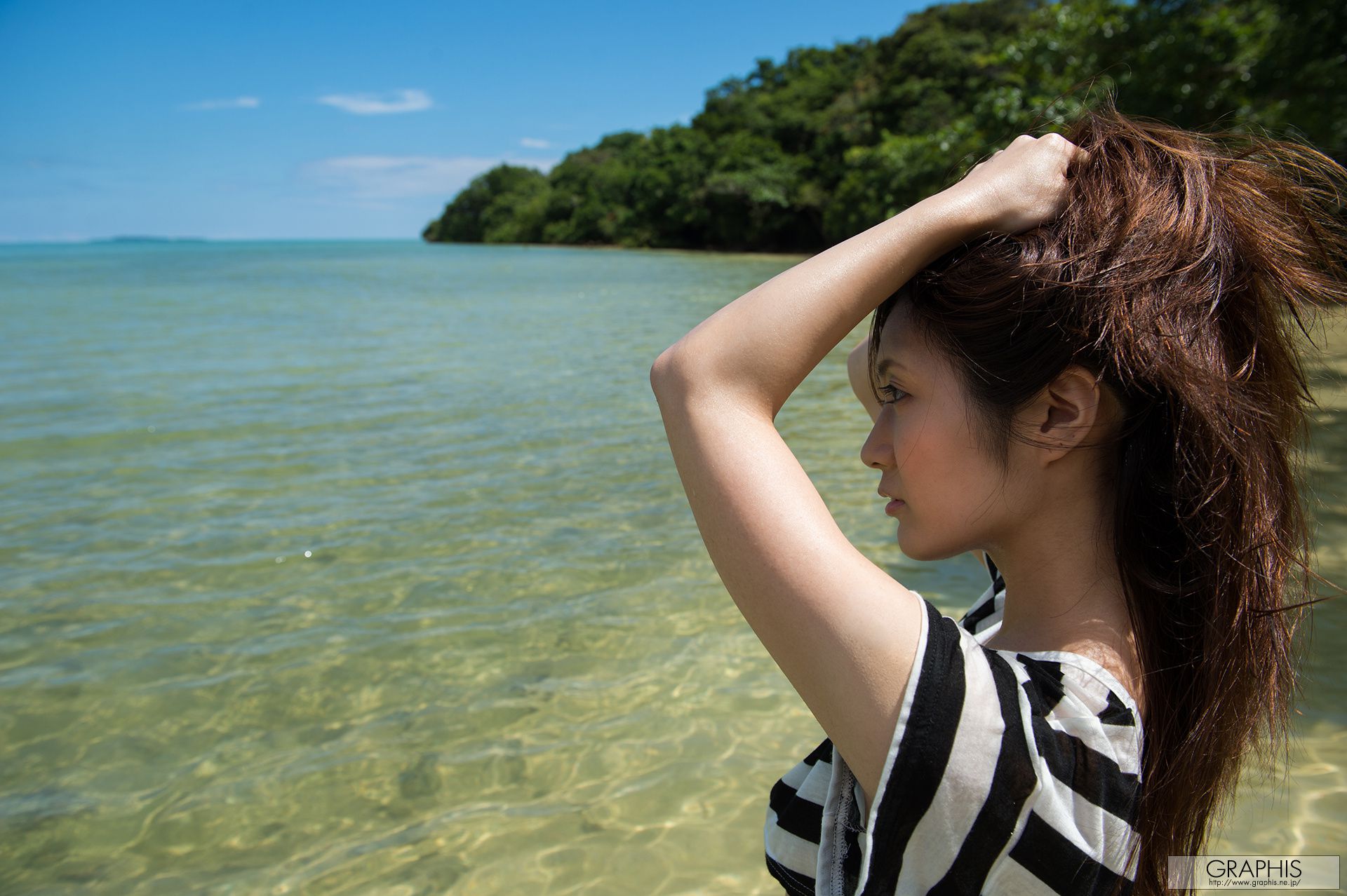 青山はな/青山华《Vestiges of summer》 [Graphis] Gals_第1张