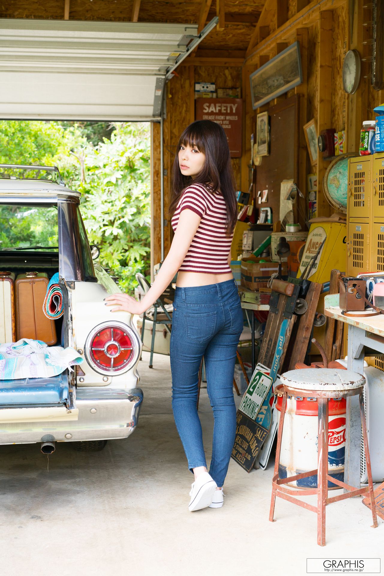 Kaname Ootori 凰かなめ/凤香奈芽 [Graphis] First Gravure 初脫ぎ娘_第1张