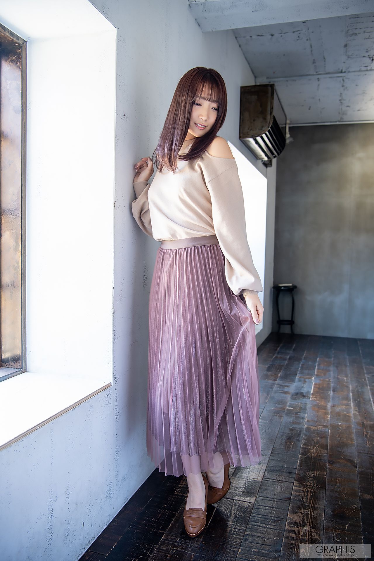 [Graphis Gals] NO.463 Anna Kami 加美杏奈 Angel Smile_第1张