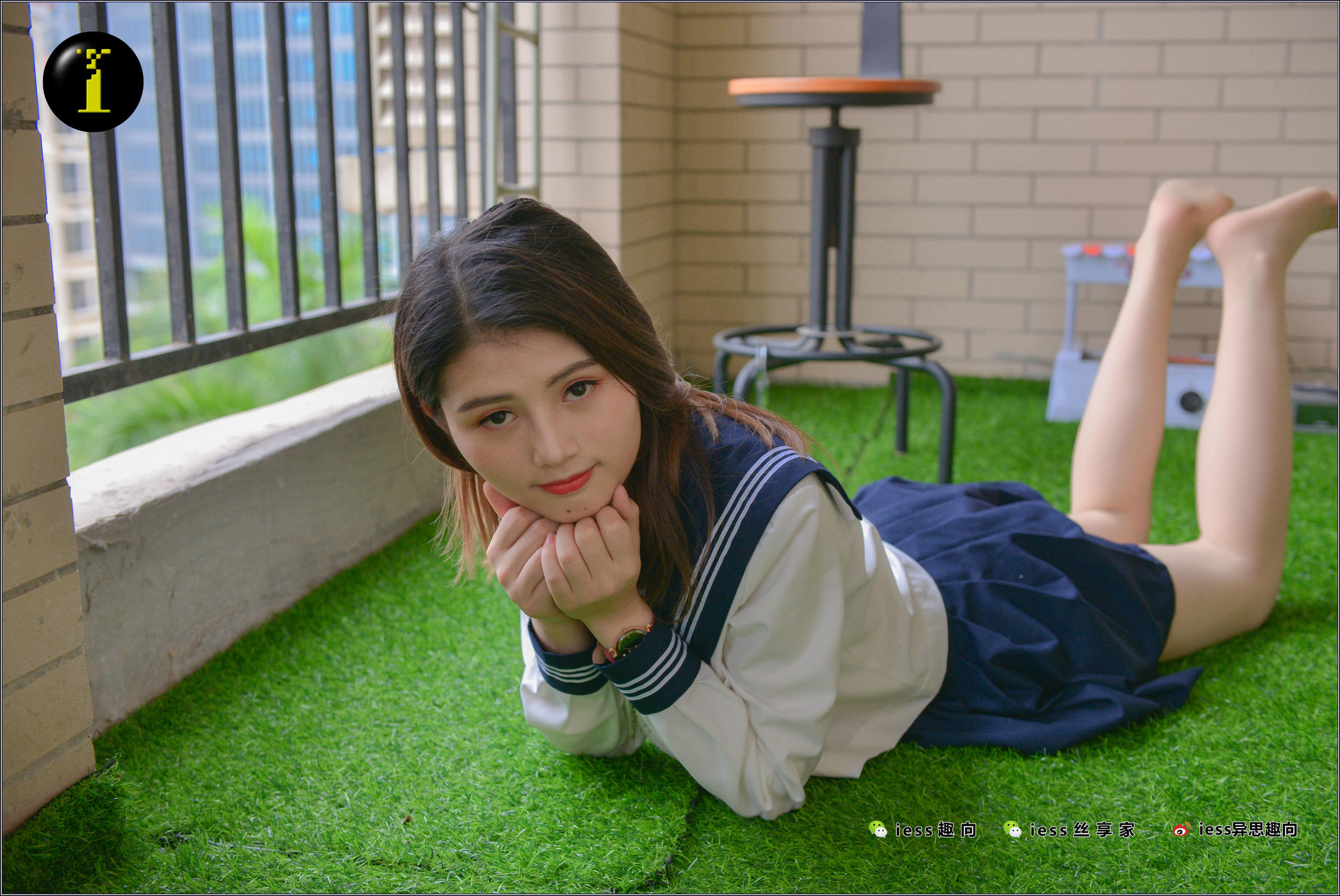 [IESS普惠集] 007 模特广炎 《JK服与小白鞋》_第1张