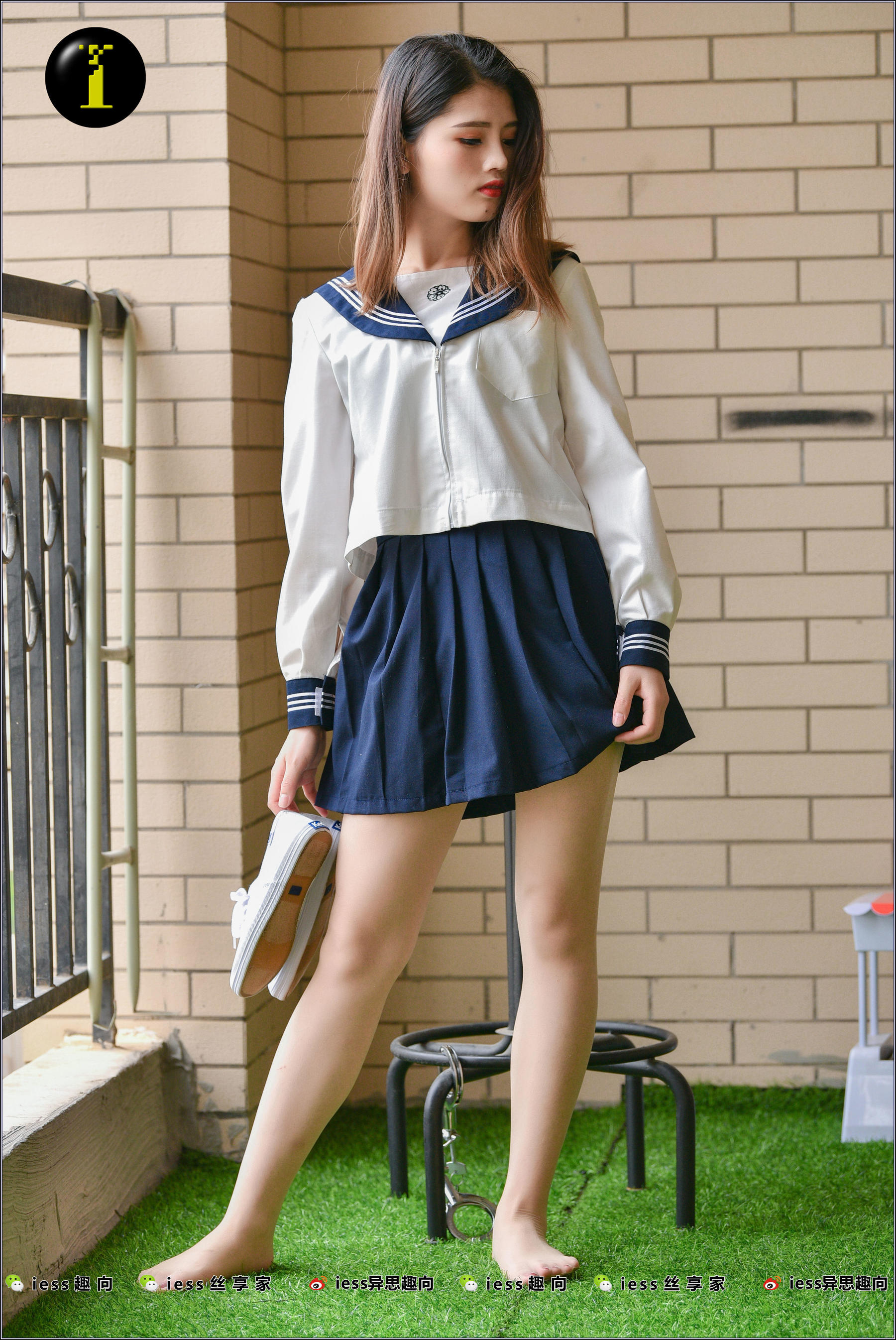 [IESS普惠集] 007 模特广炎 《JK服与小白鞋》_第5张