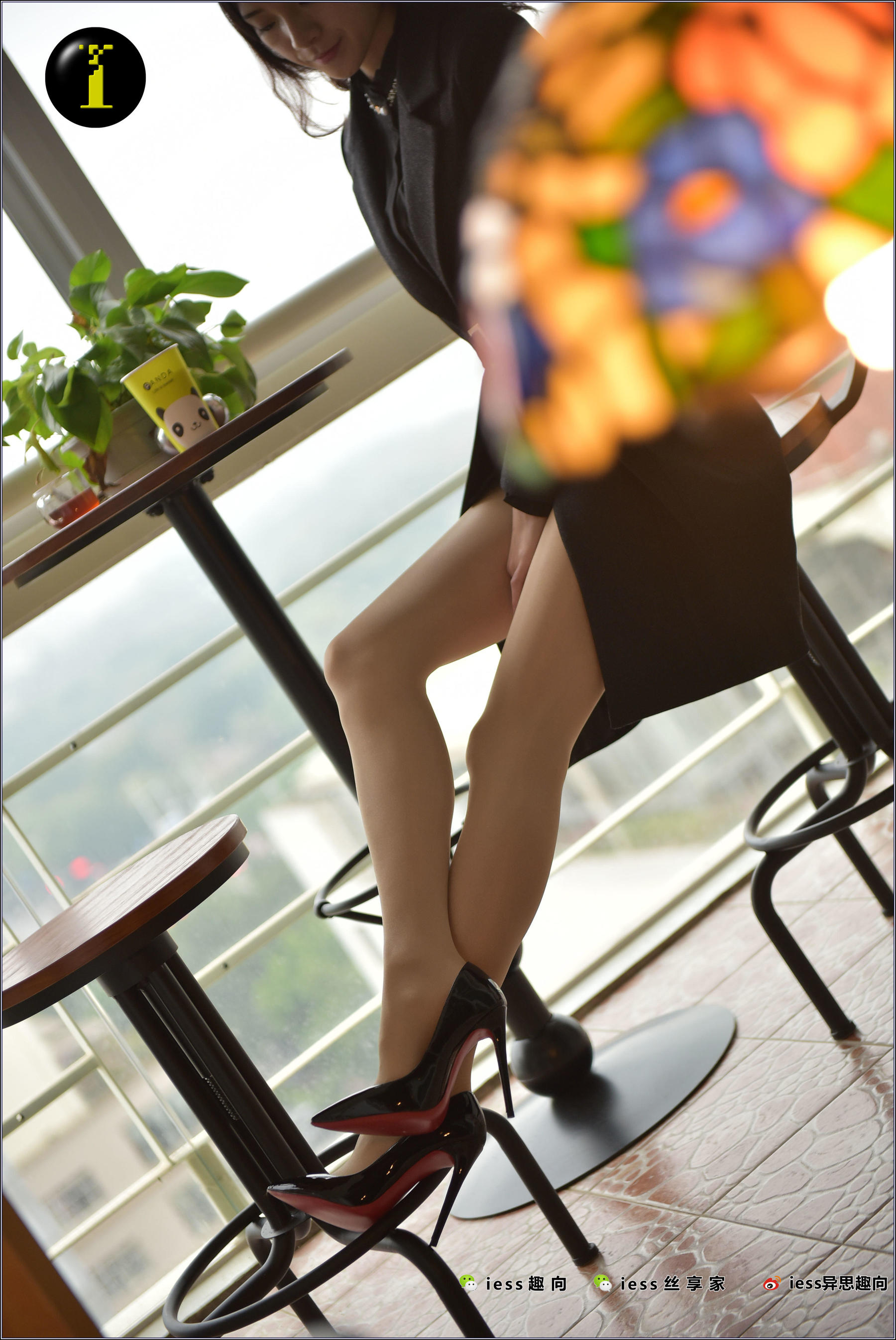 [IESS普惠集] 019 模特小六 《经典裸氨肉色油亮丝第二集》_第3张