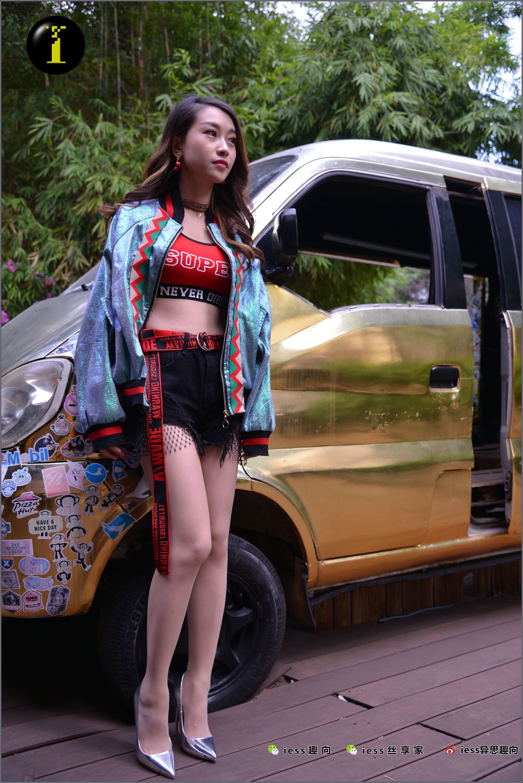 [IESS普惠集] 034 模特小捷 《银色高跟鞋》_第5张