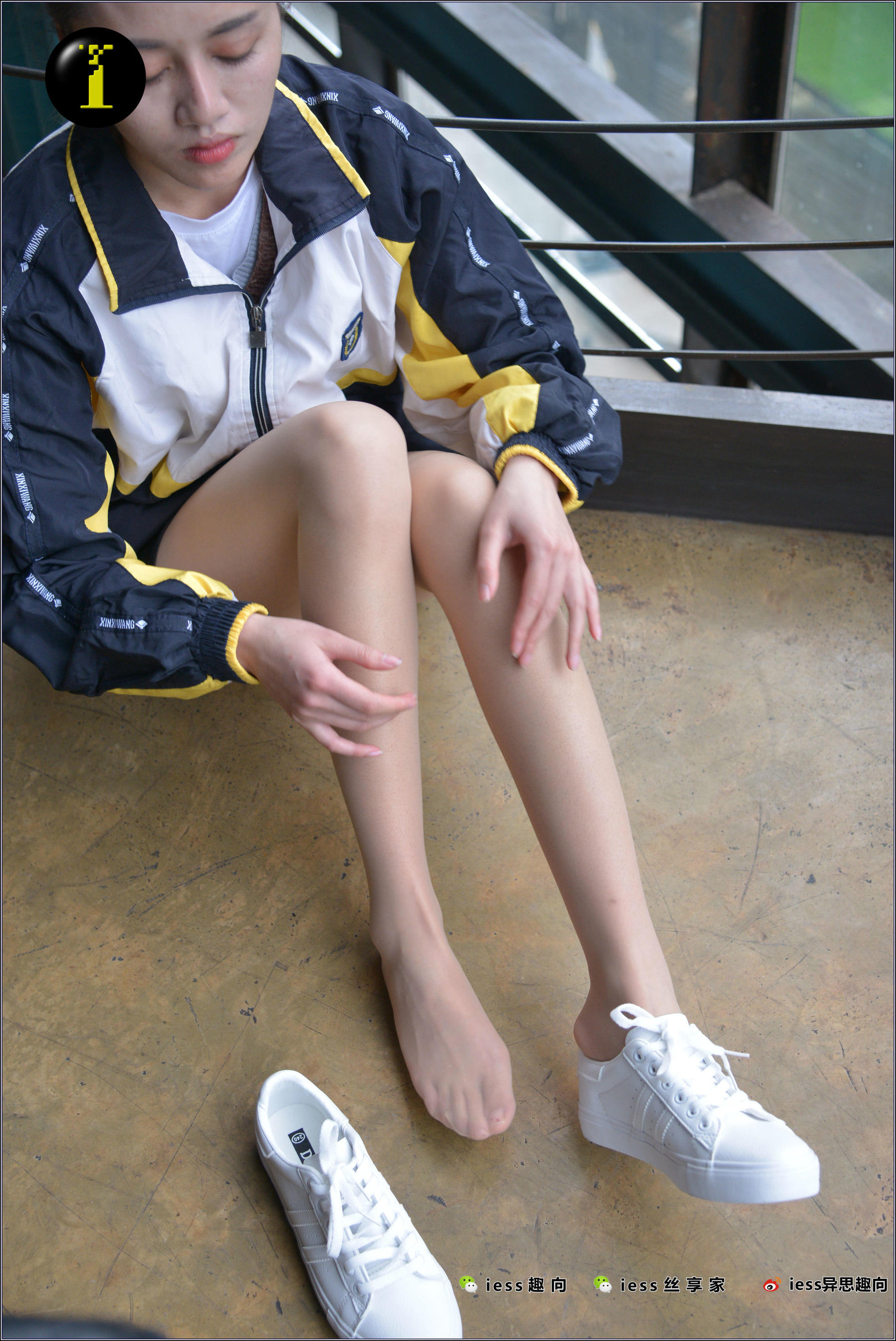 [IESS普惠集] 087 模特晶晶 《我的小白鞋趣向(特写)》_第4张