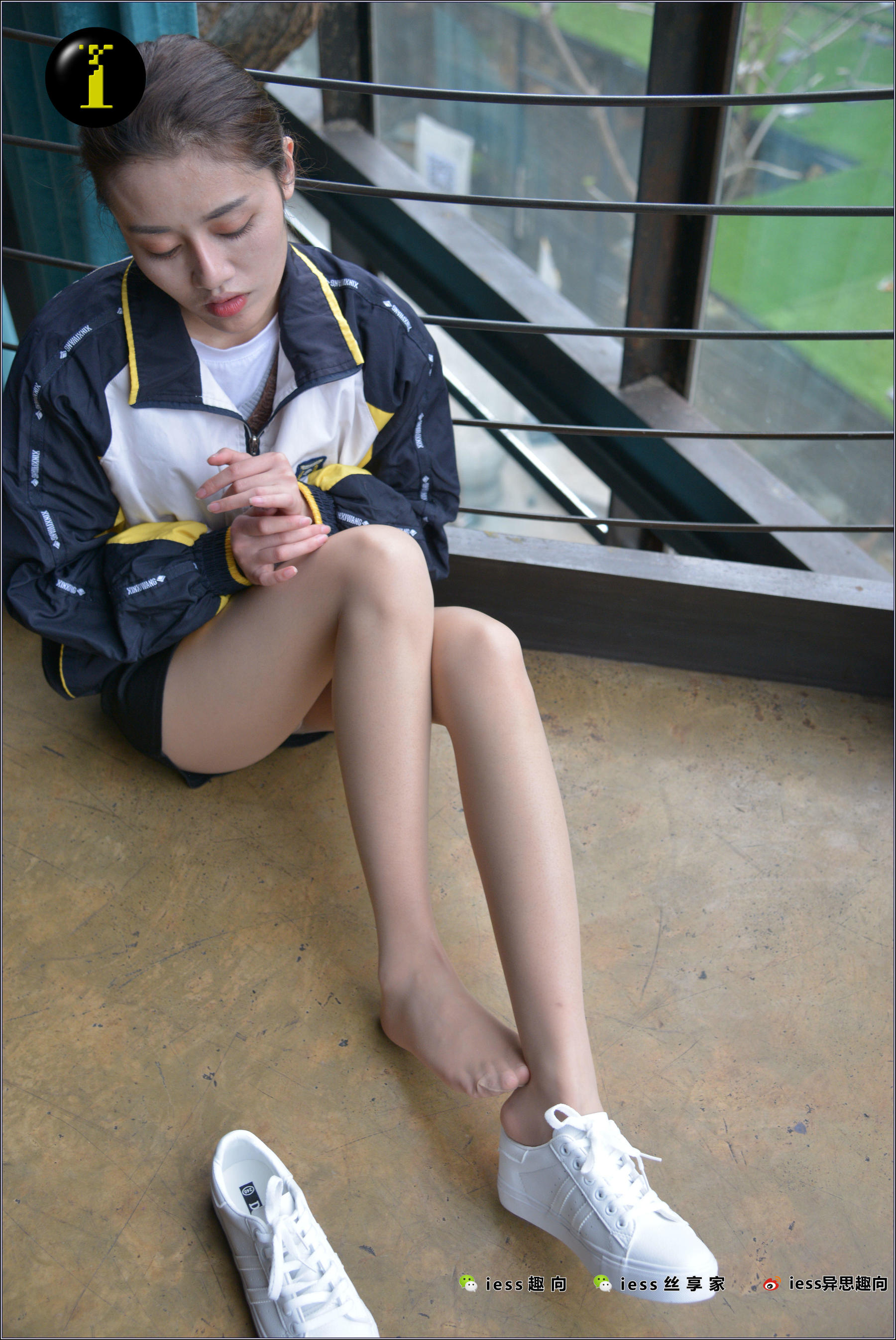 [IESS普惠集] 087 模特晶晶 《我的小白鞋趣向(特写)》_第5张