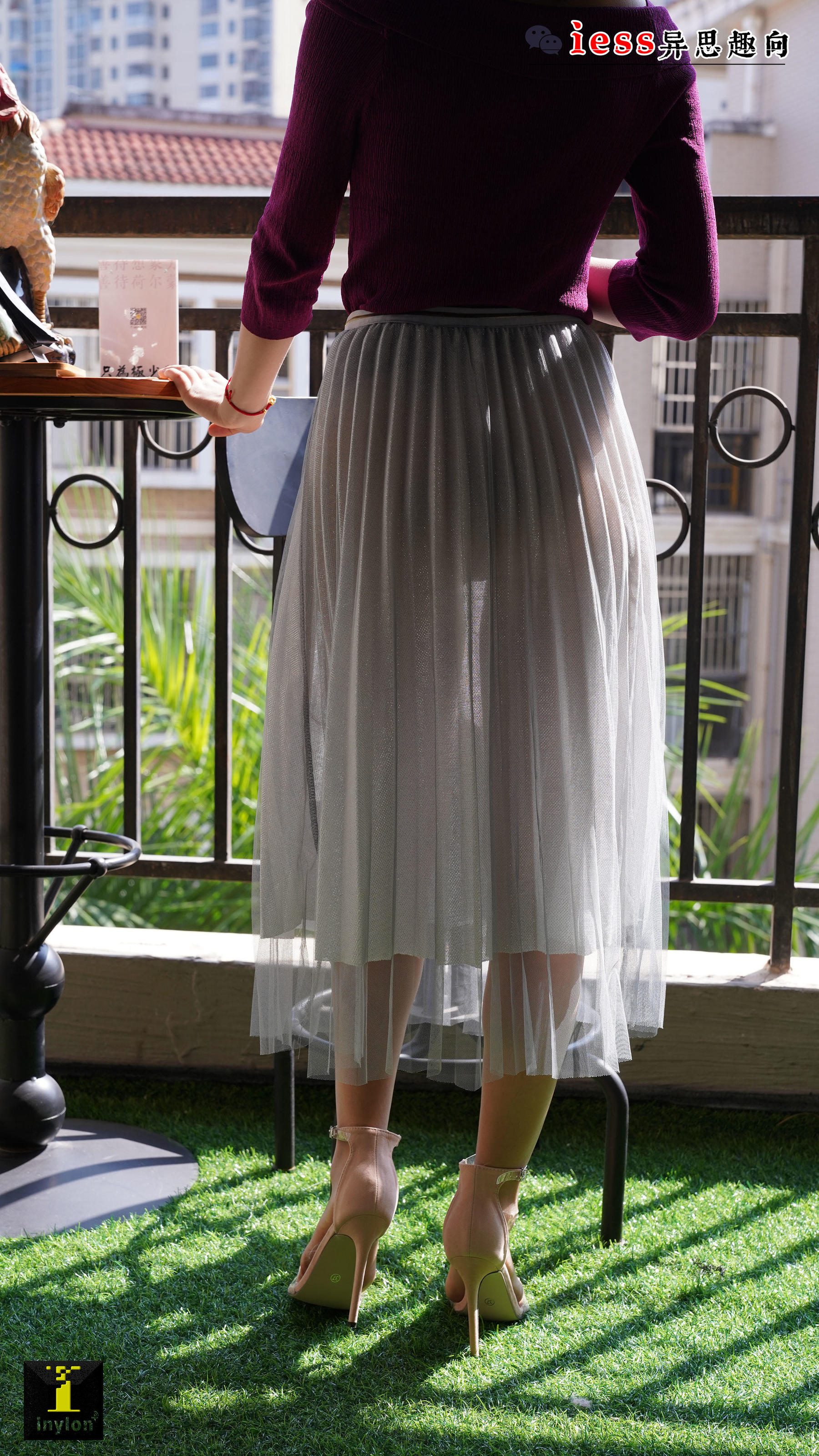 [IESS普惠集] 130 模特格格 《会透光的裙子》_第2张